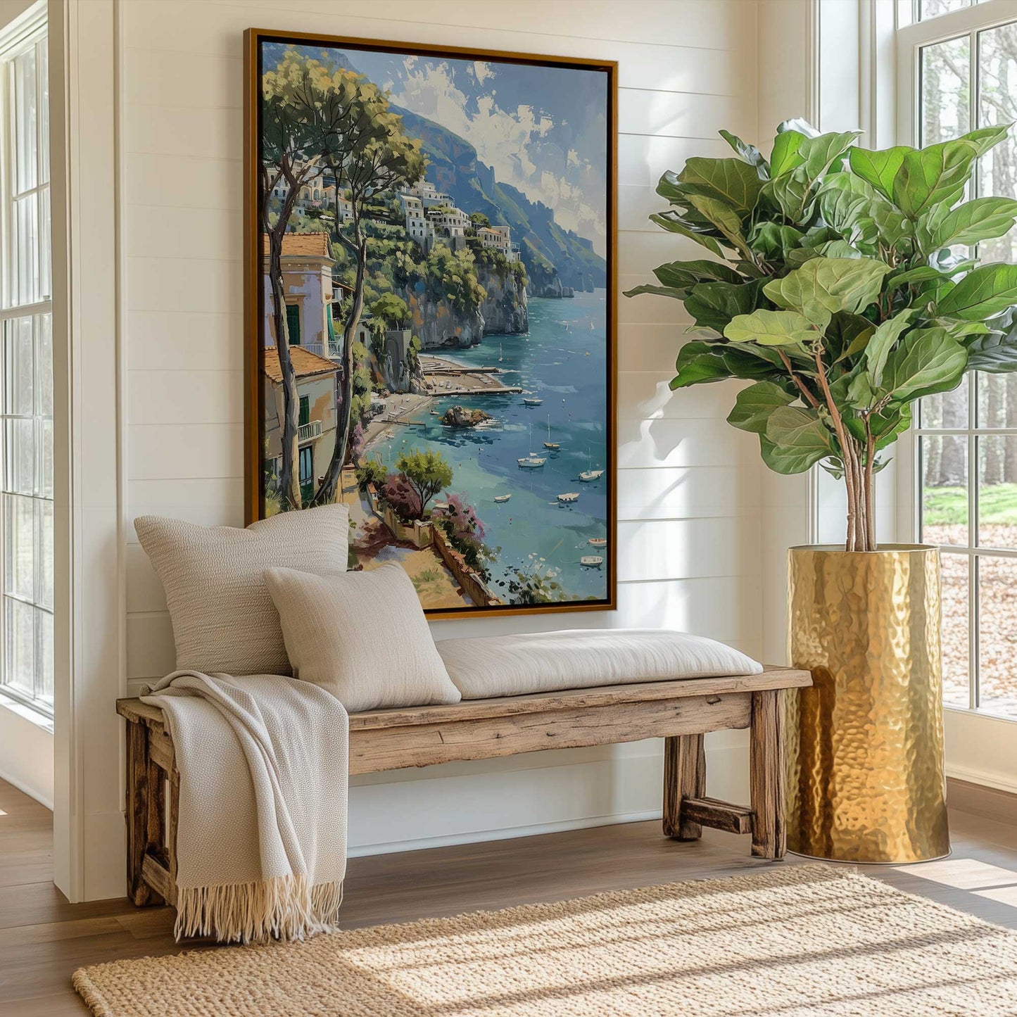 Picture of art in a room