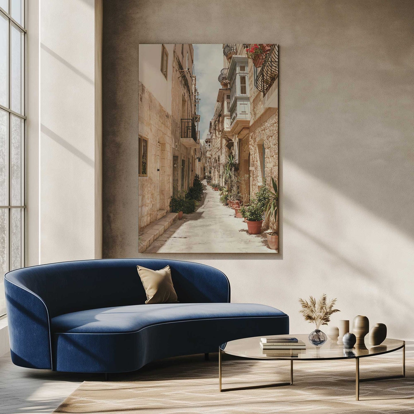 Picture of art in a room