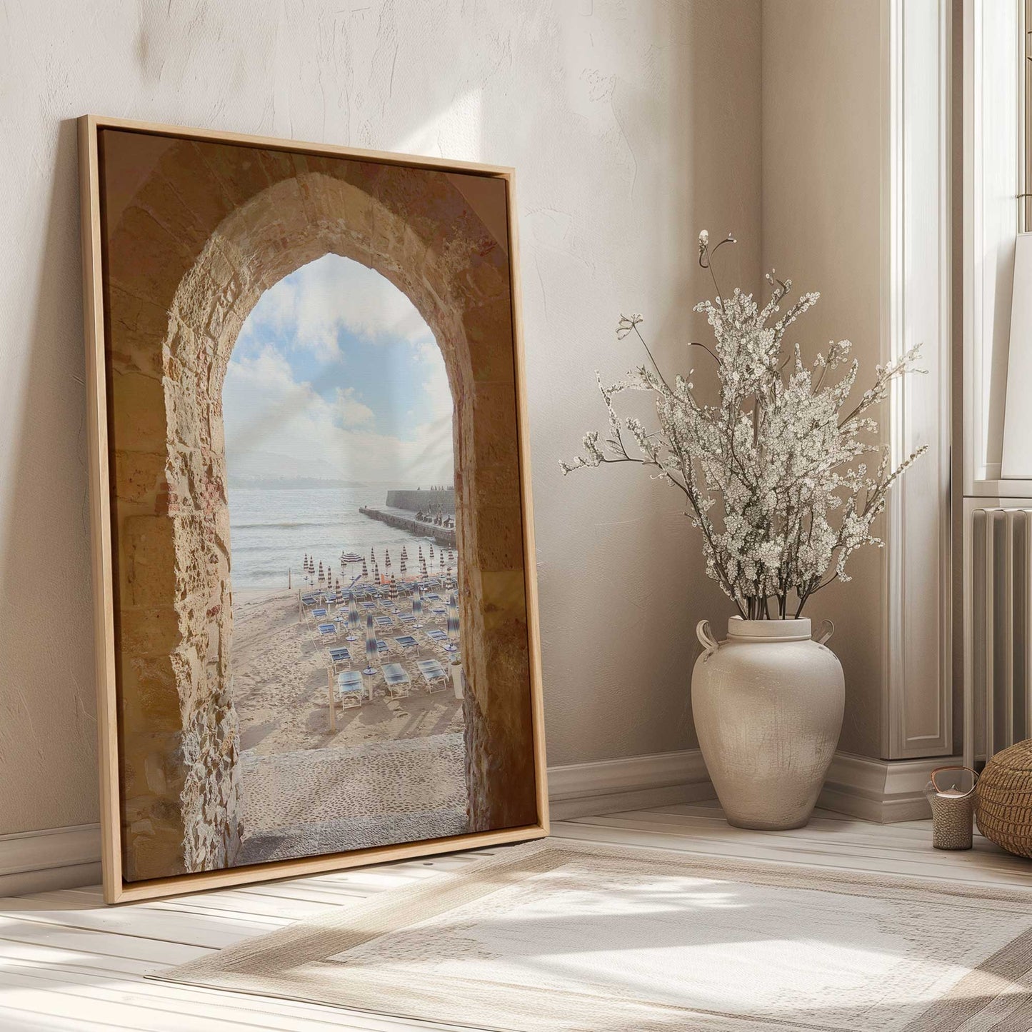Picture of art in a room