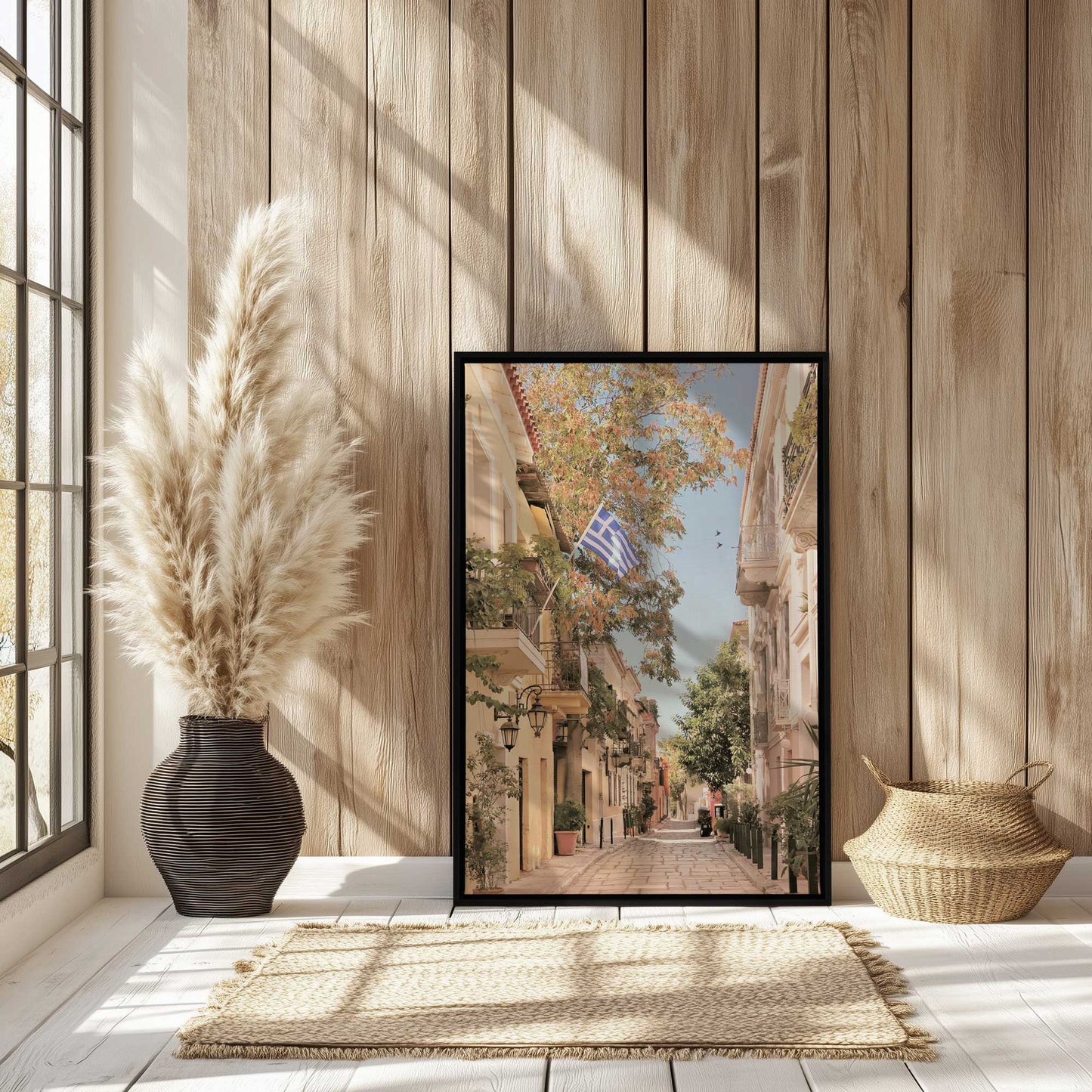 Picture of art in a room