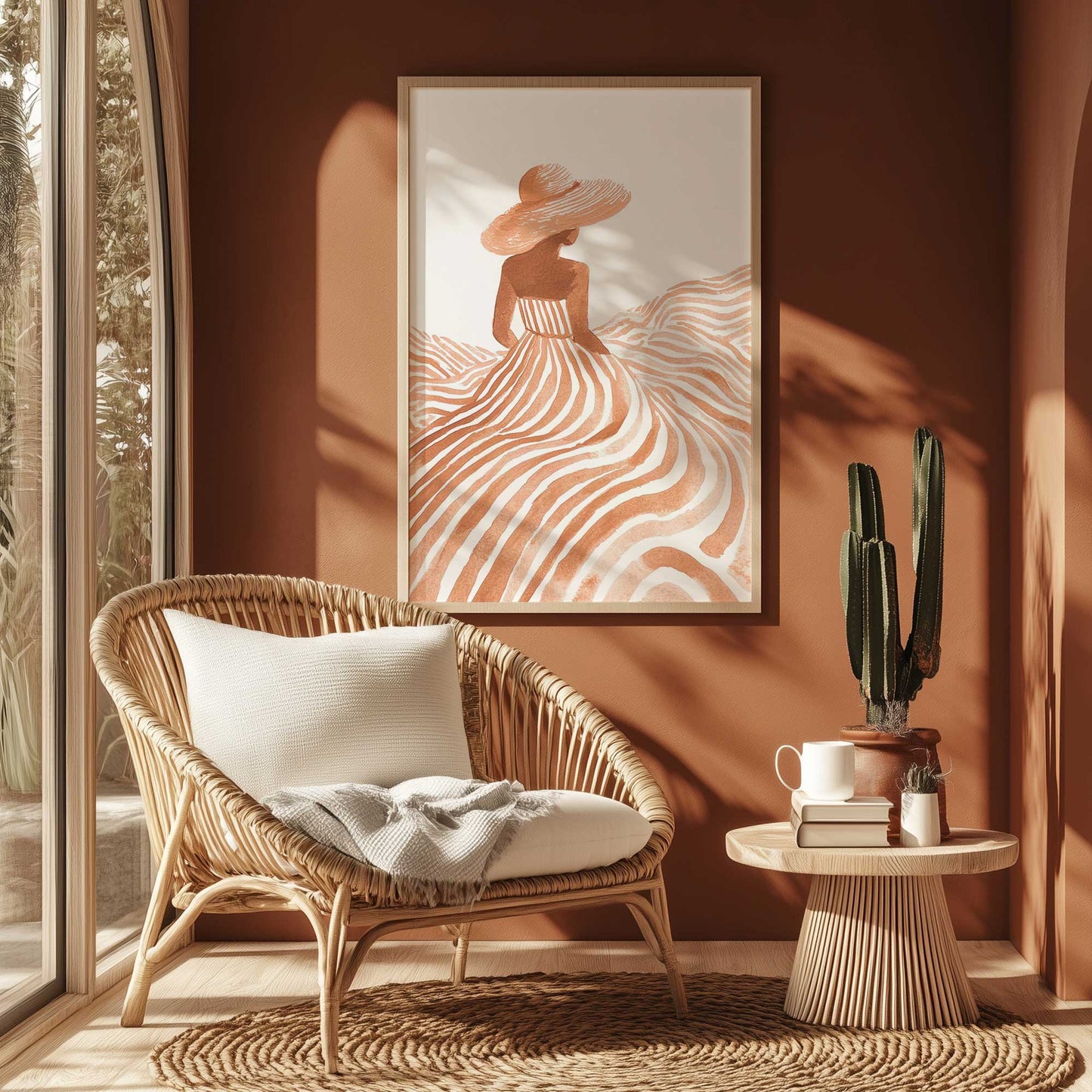 Picture of art in a room