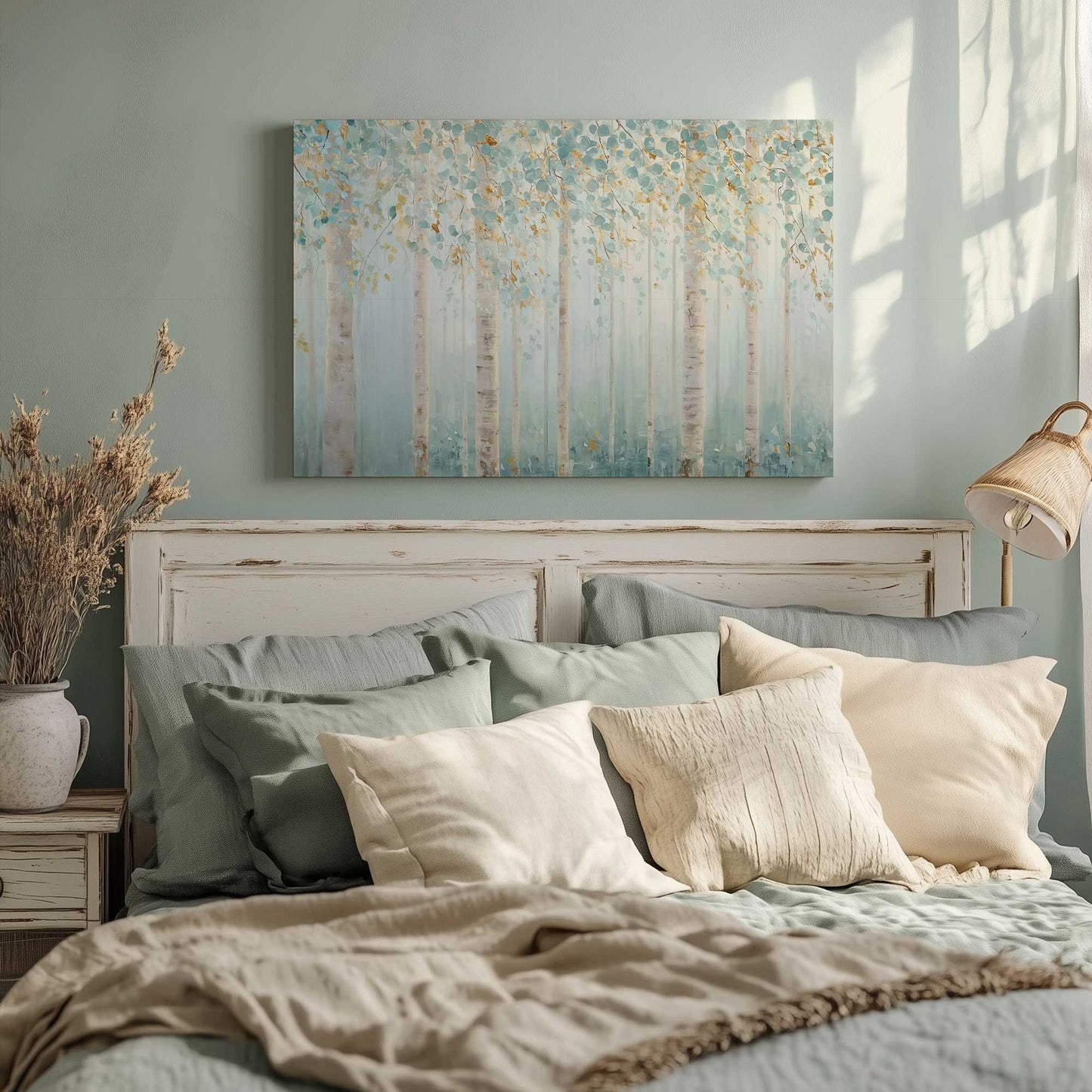 Picture of art in a room