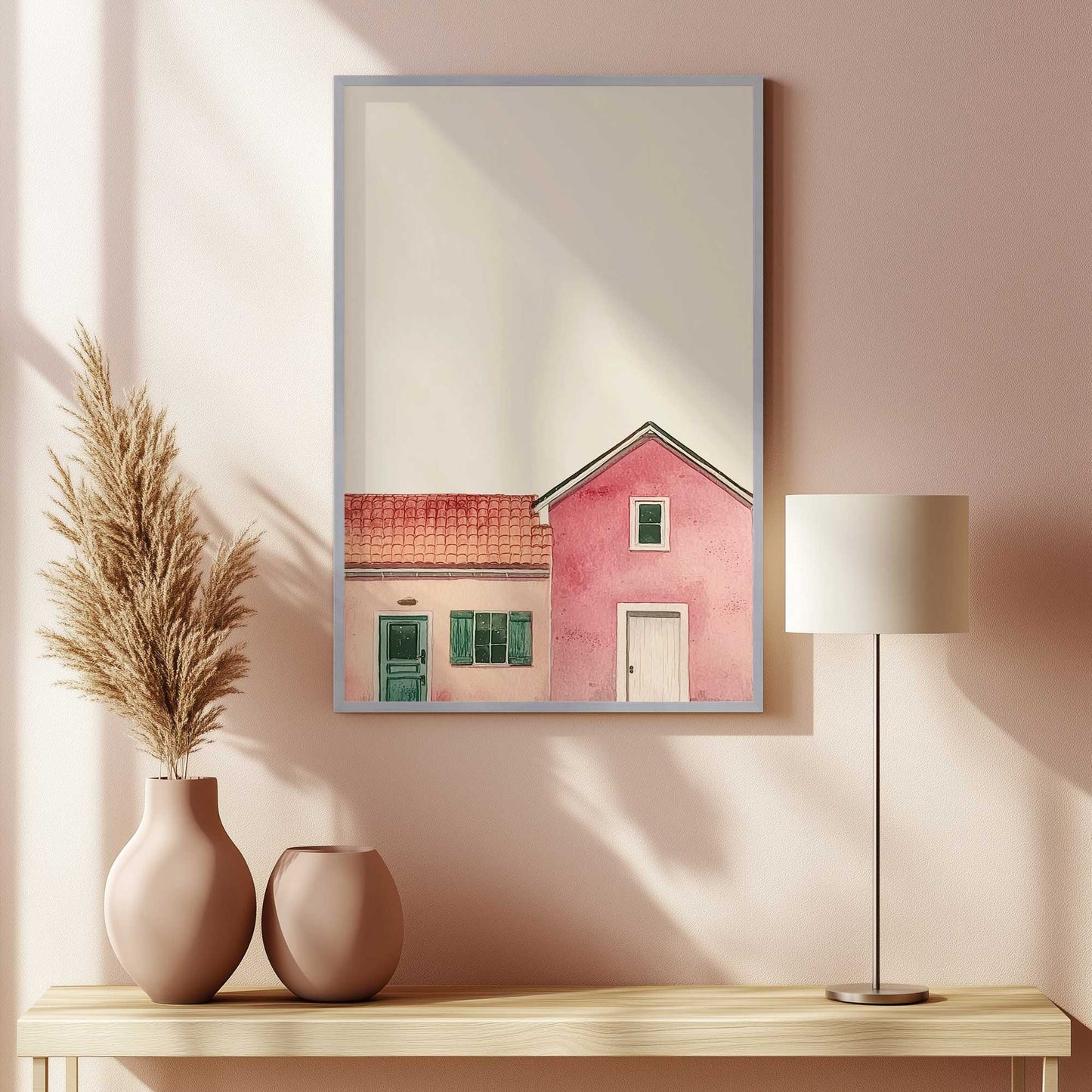 Picture of art in a room