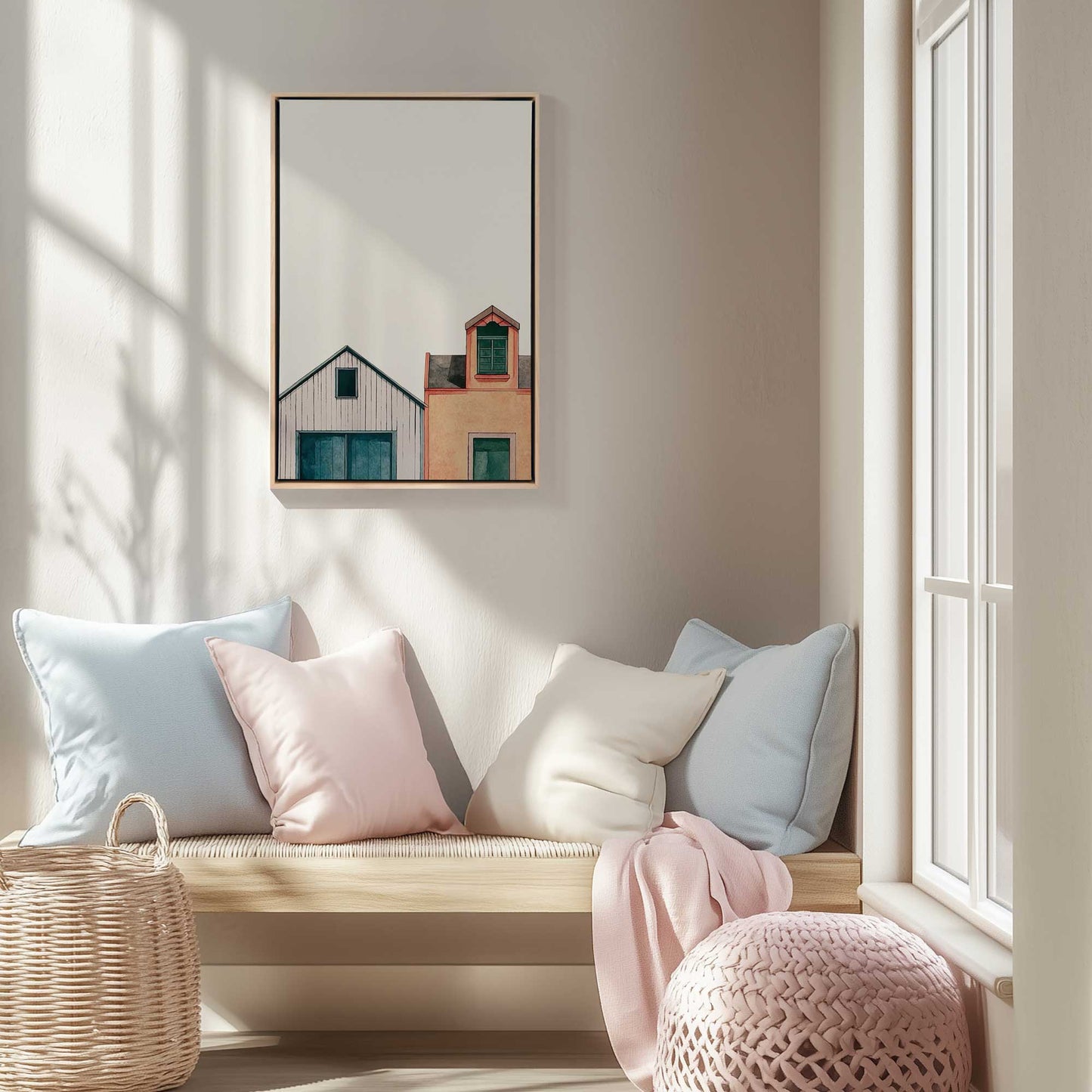 Picture of art in a room