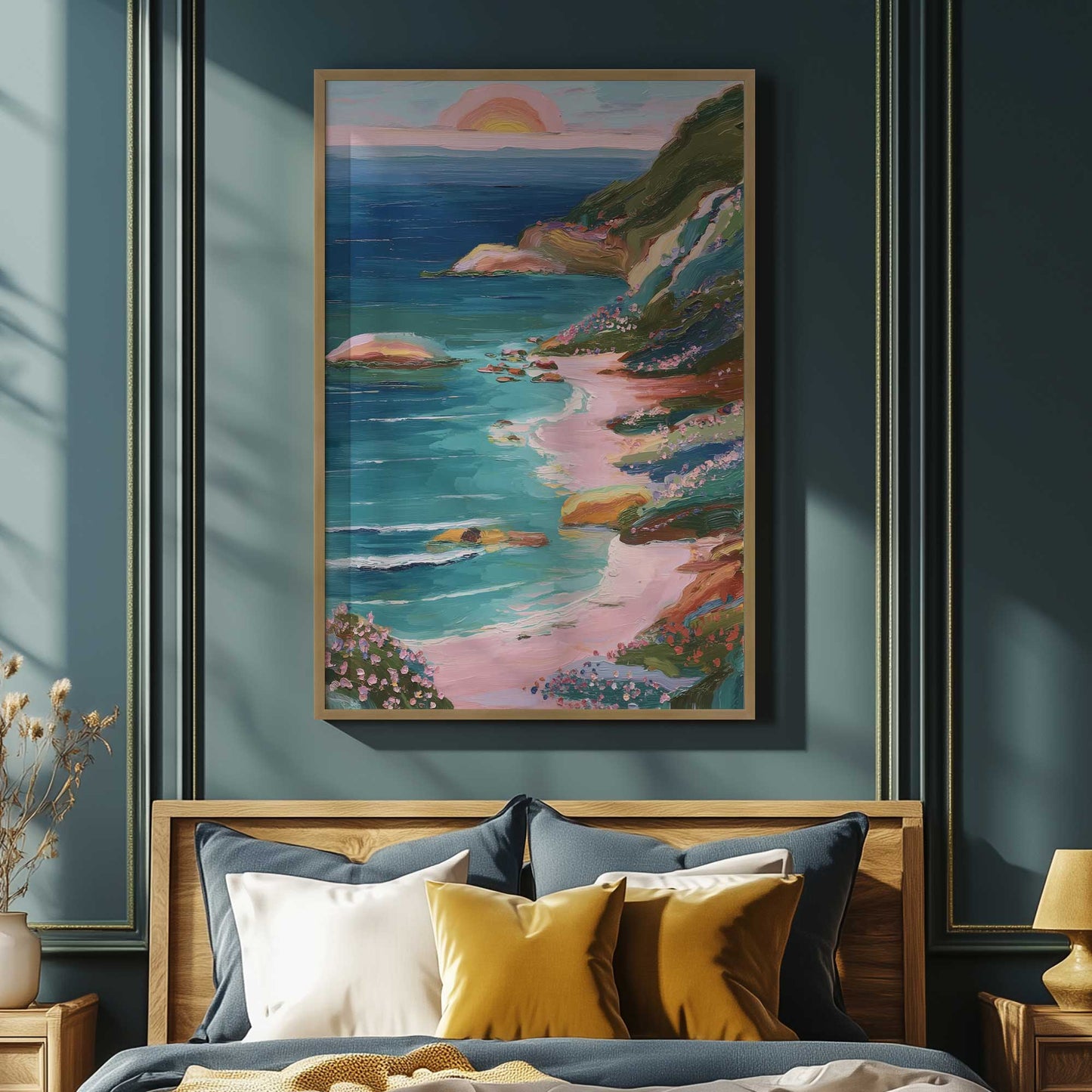 Picture of art in a room