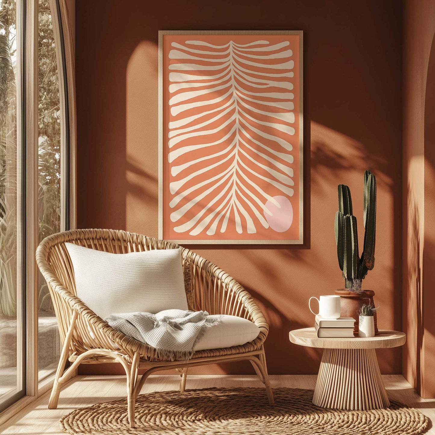 Picture of art in a room
