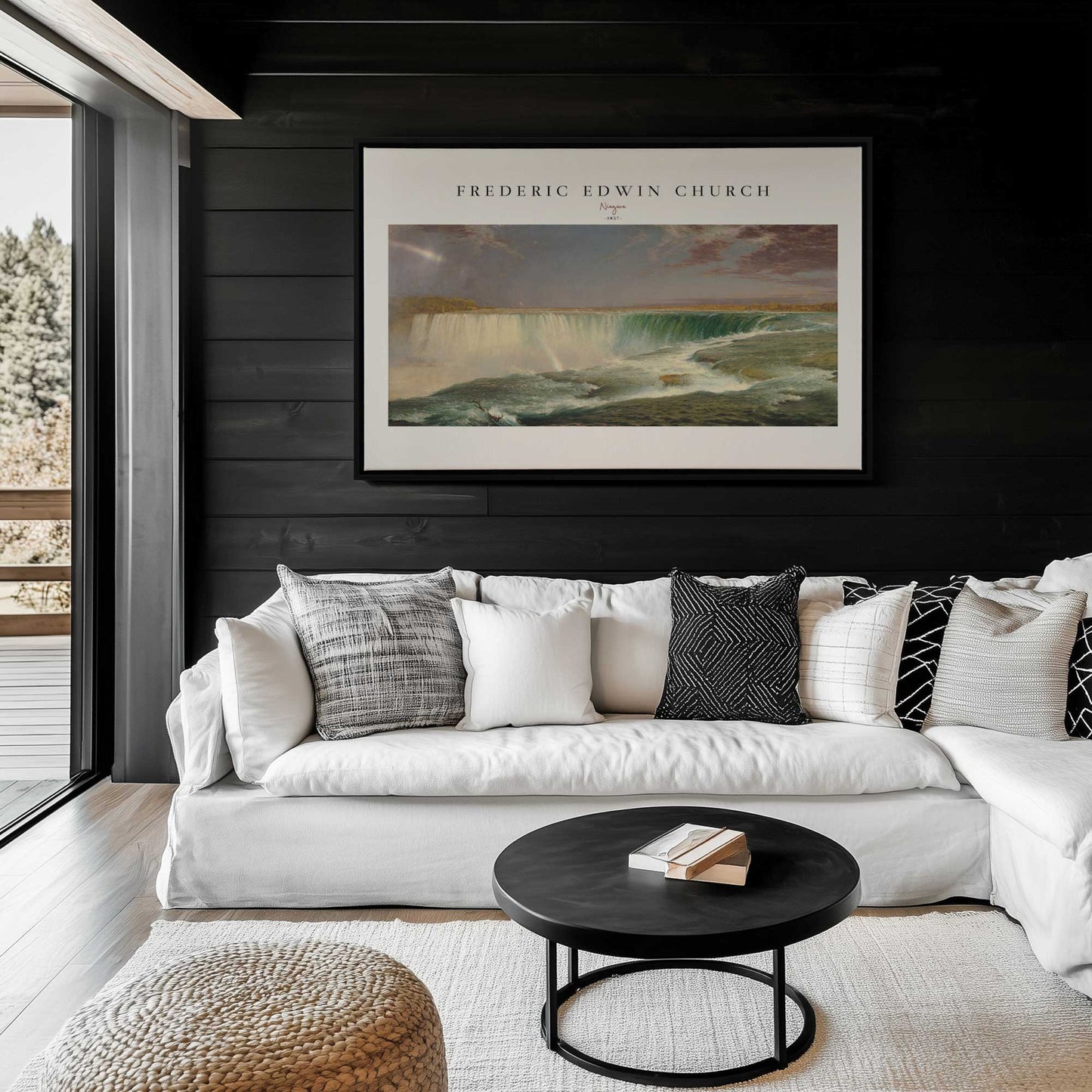 Picture of art in a room