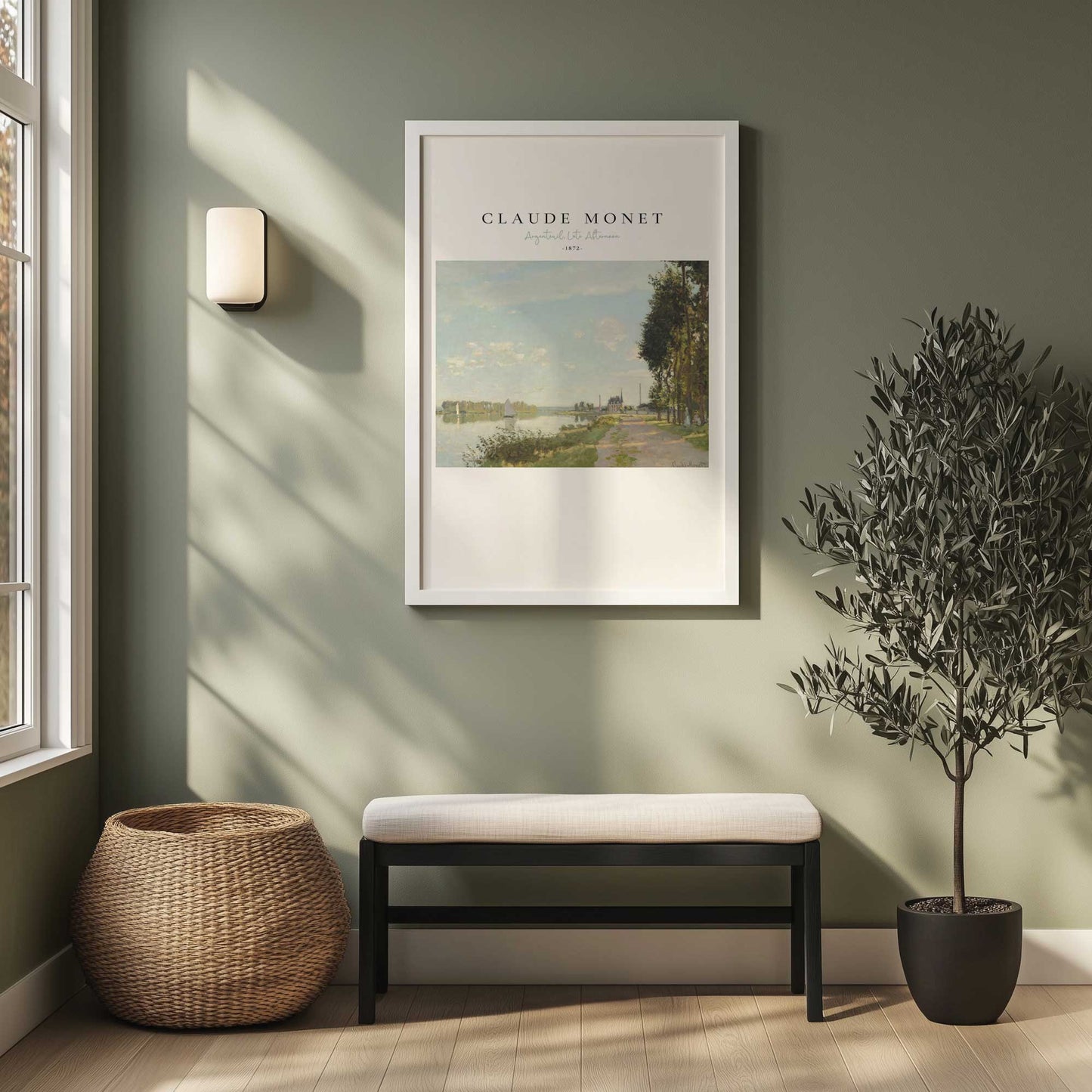 Picture of art in a room