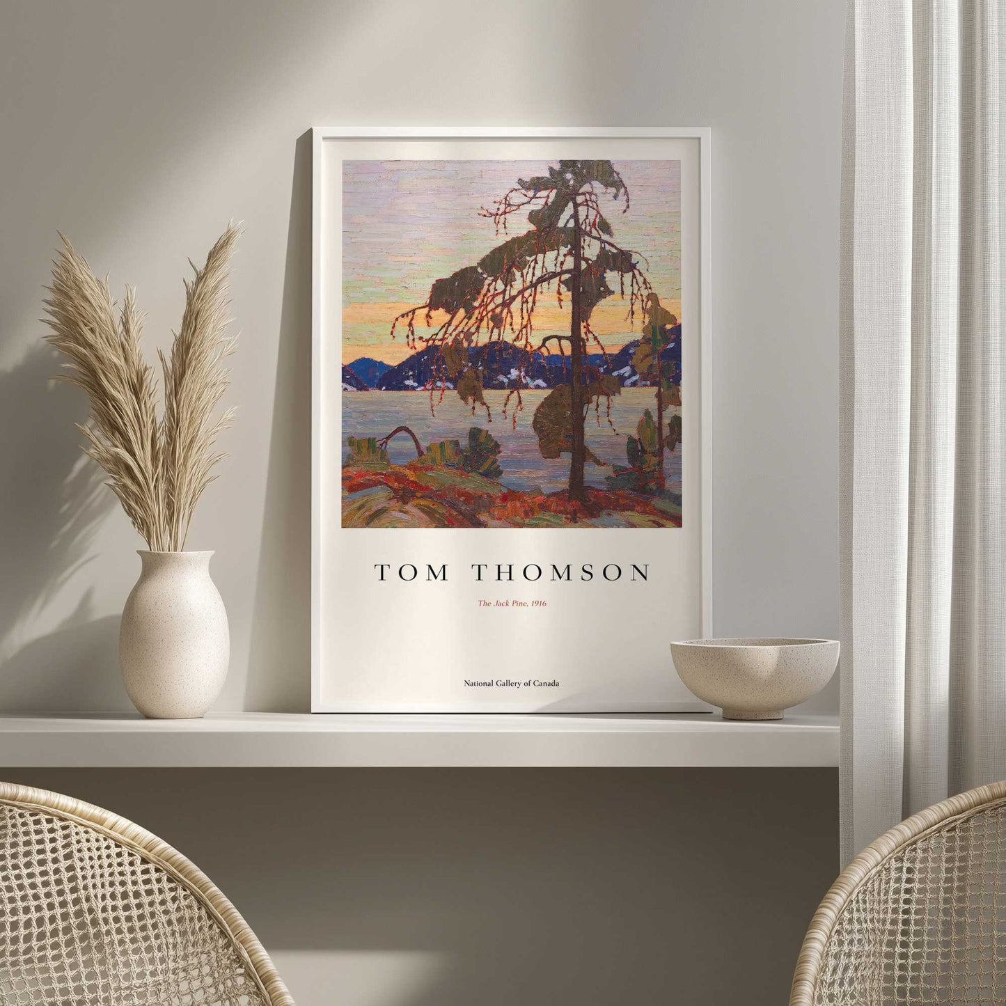 Picture of art in a room