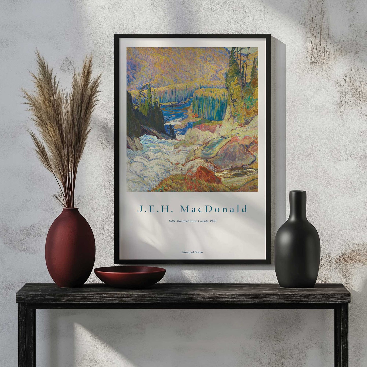 Picture of art in a room