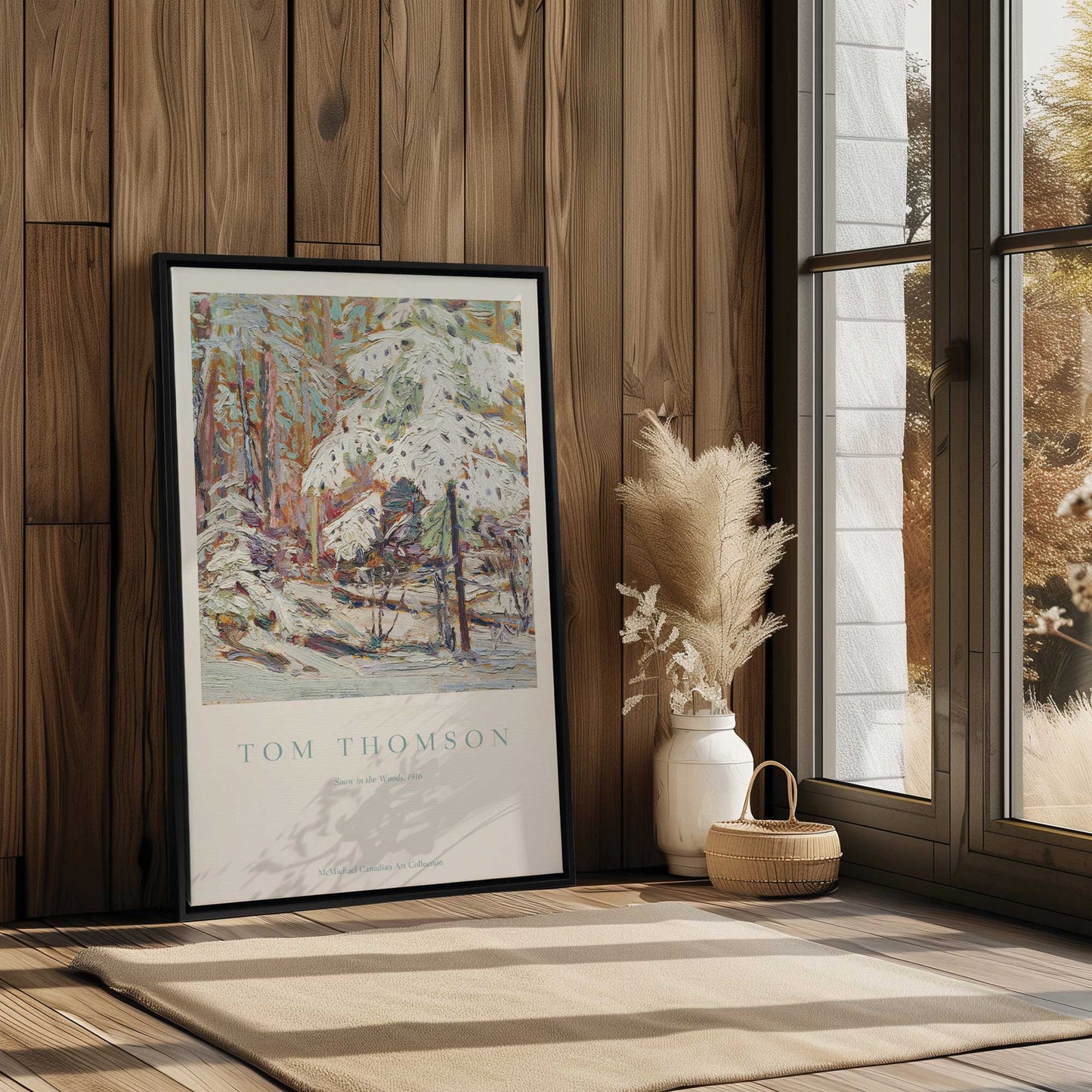 Picture of art in a room