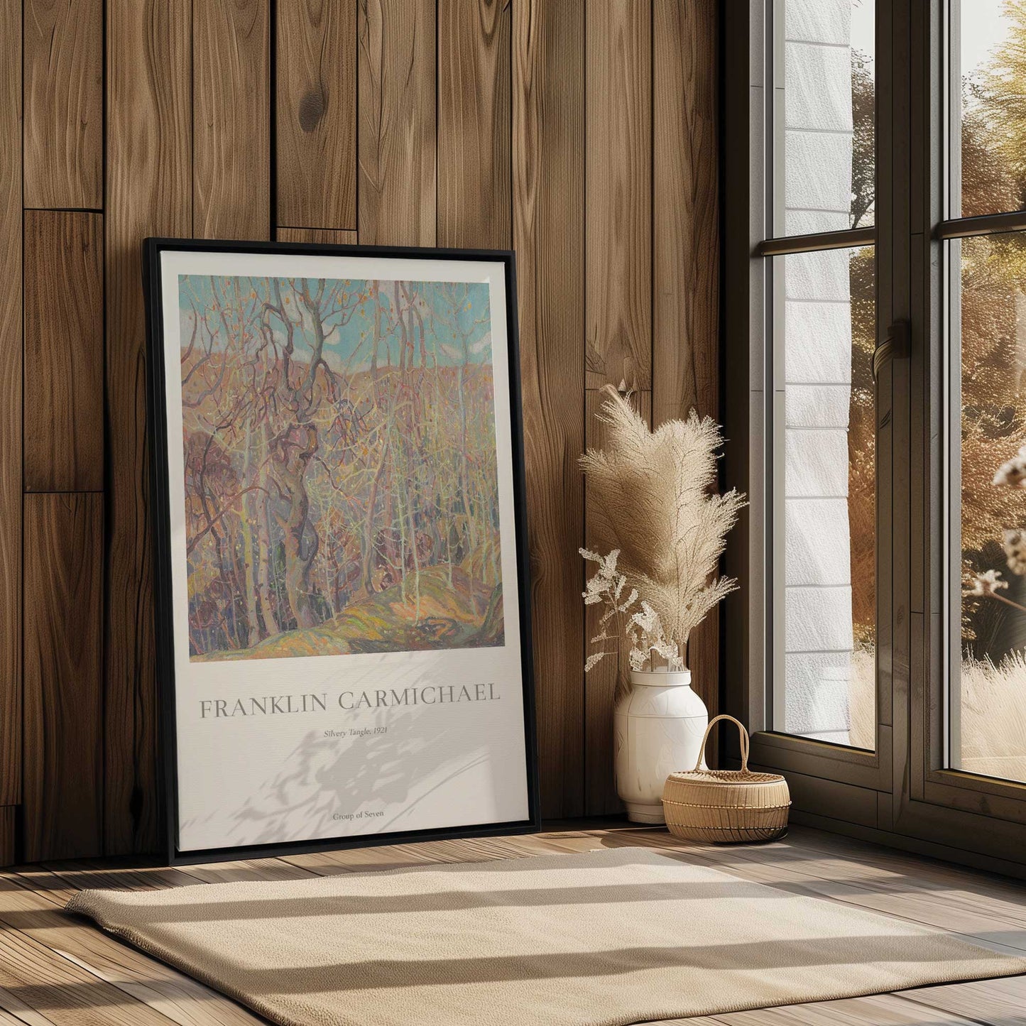 Picture of art in a room