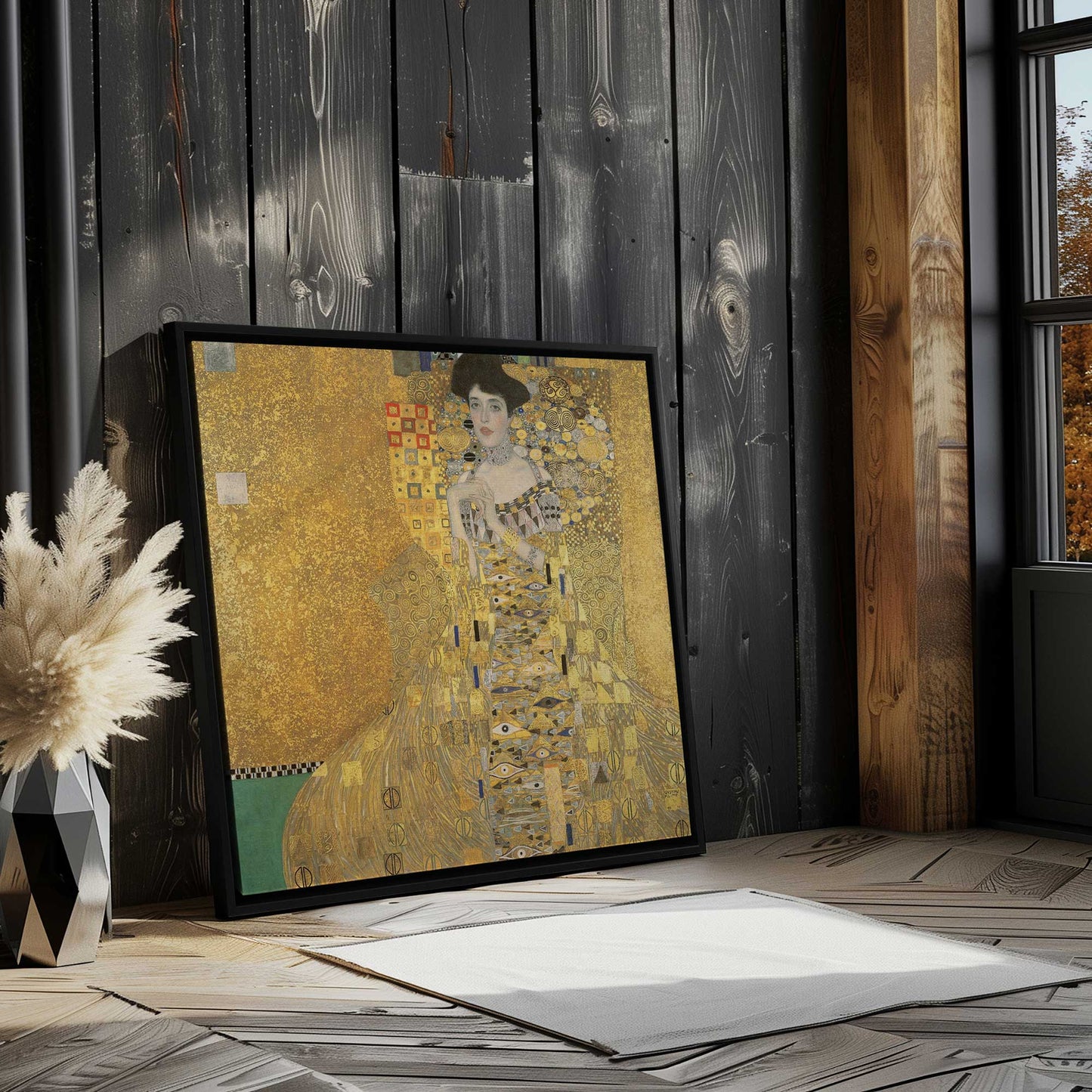 Picture of art in a room