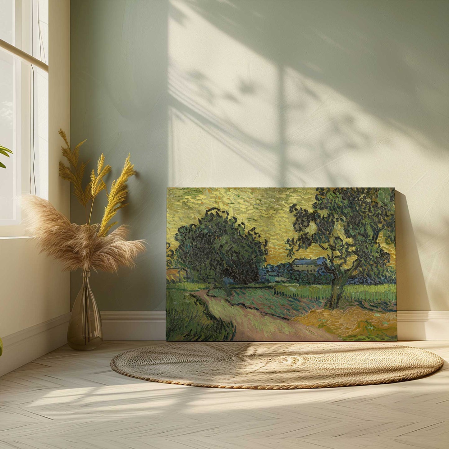 Picture of art in a room