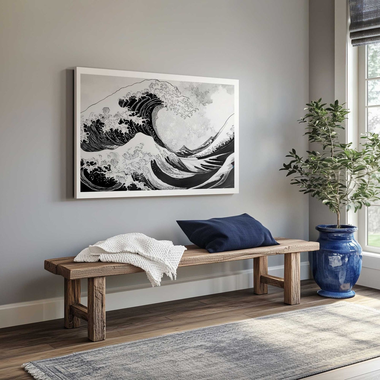 Picture of art in a room