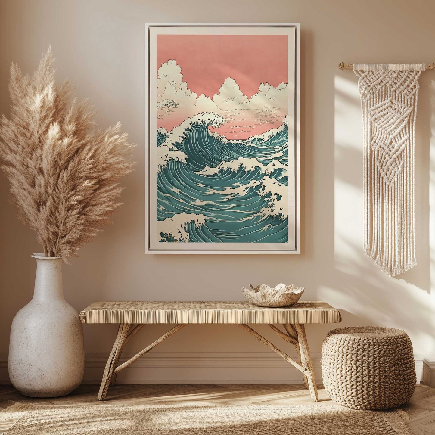 Picture of art in a room