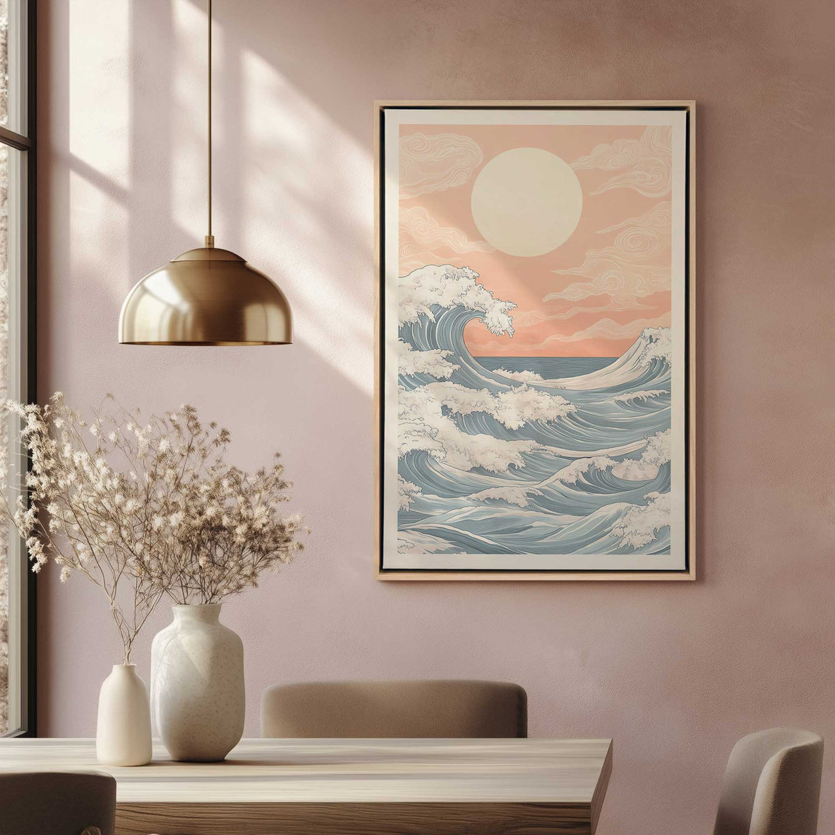 Picture of art in a room
