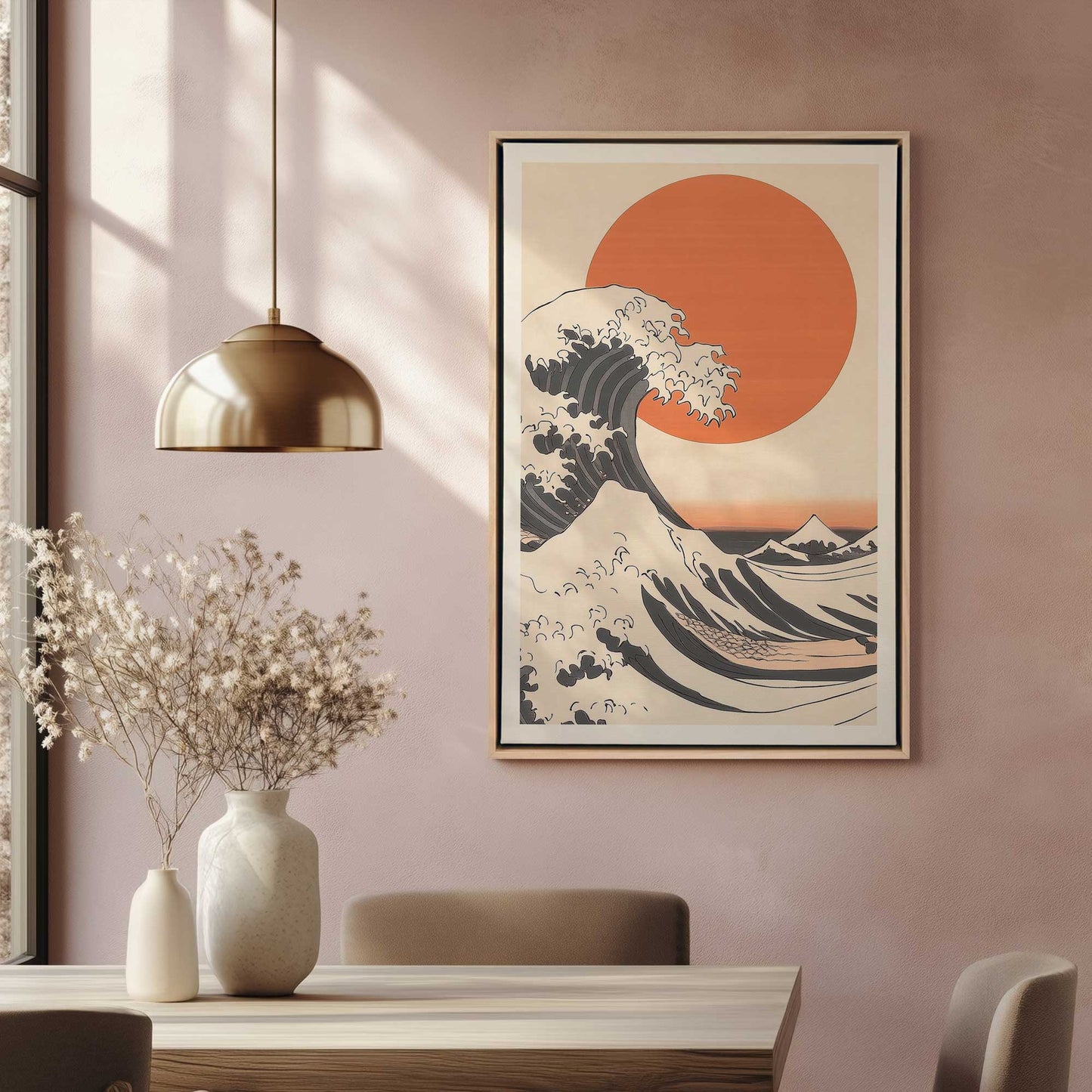 Picture of art in a room