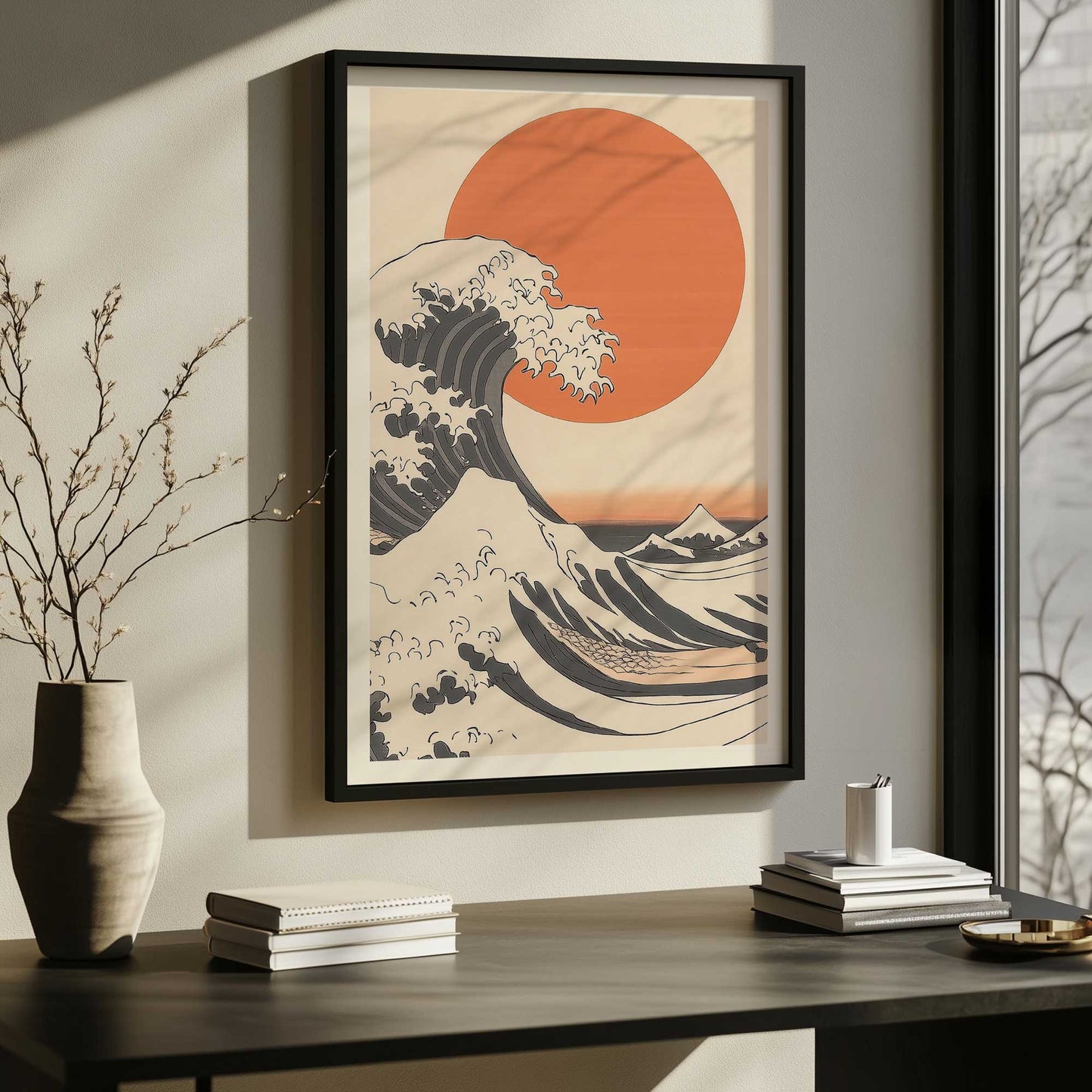 Picture of art in a room