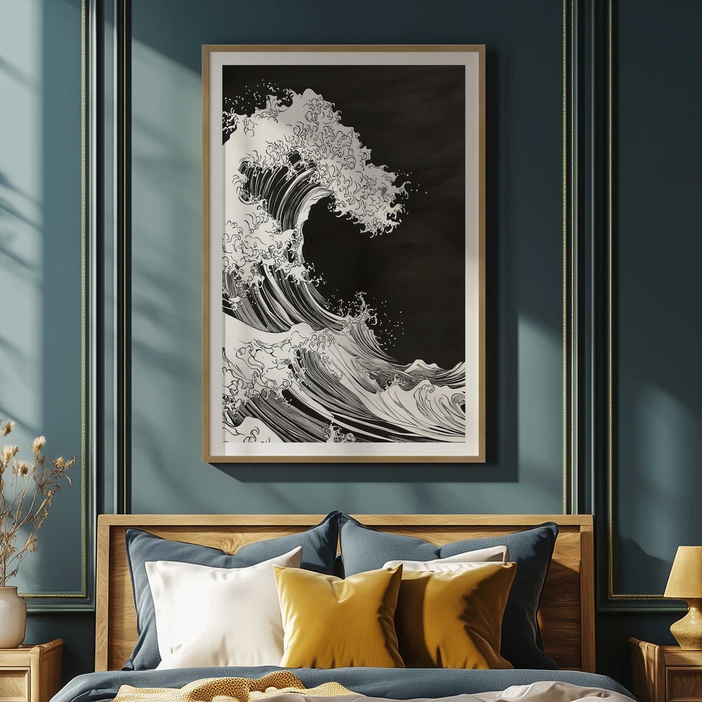 Picture of art in a room