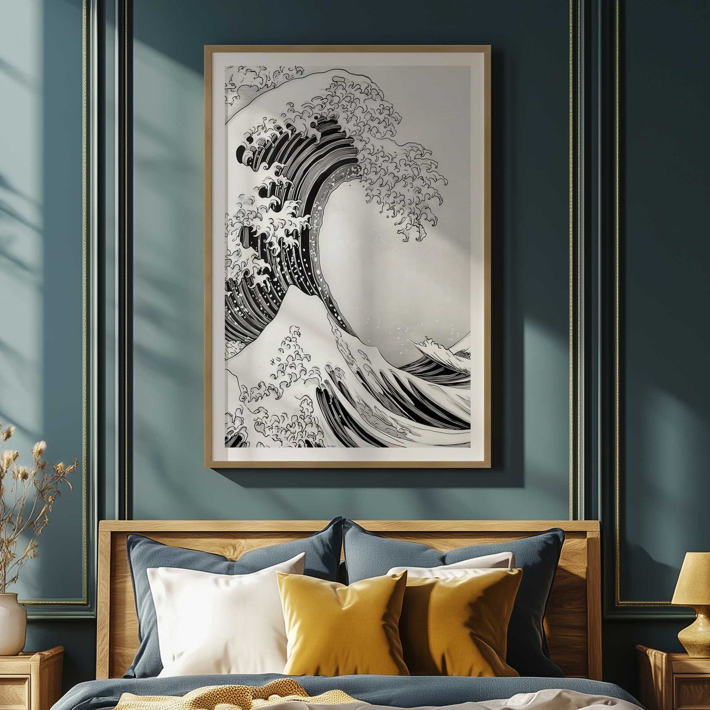 Picture of art in a room