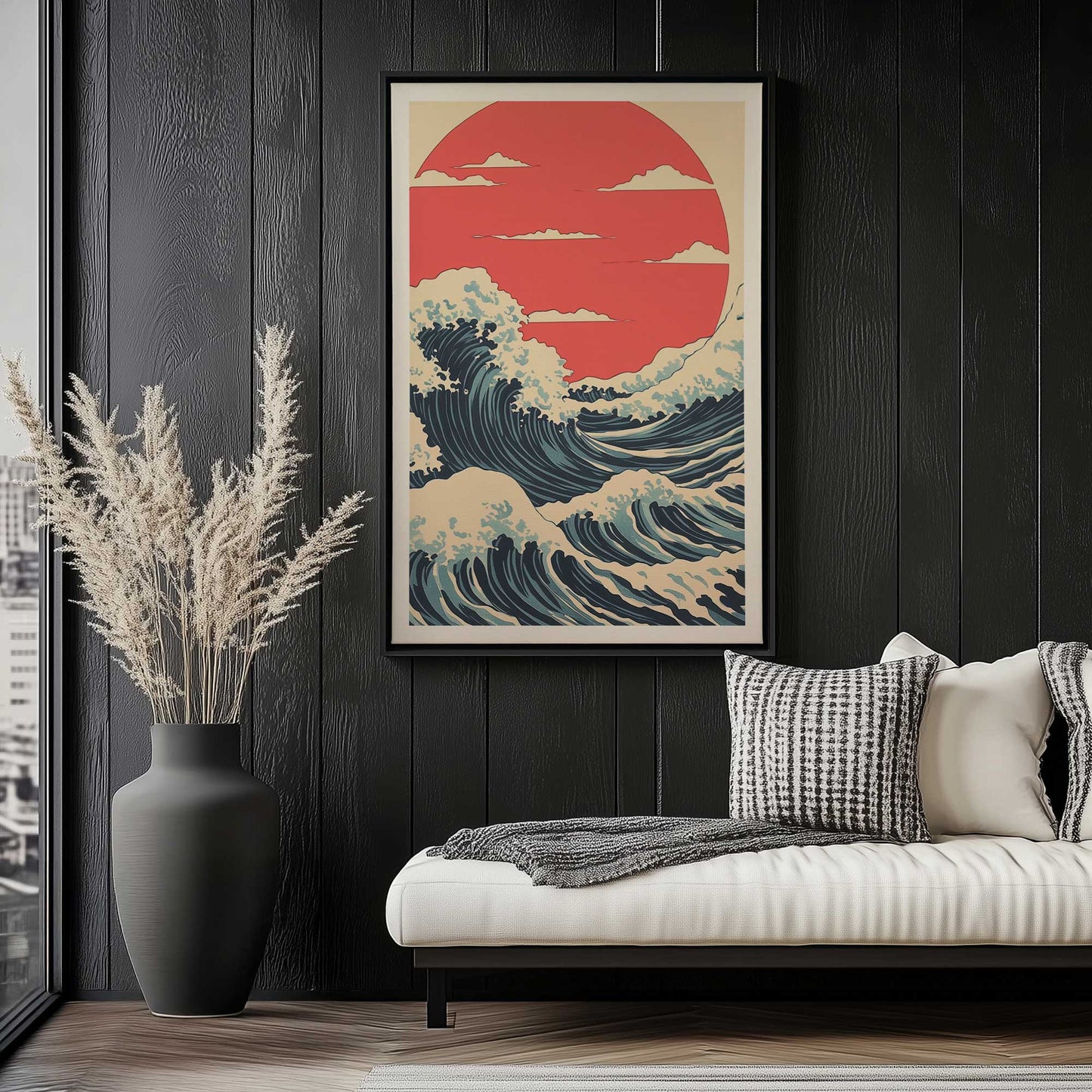 Picture of art in a room