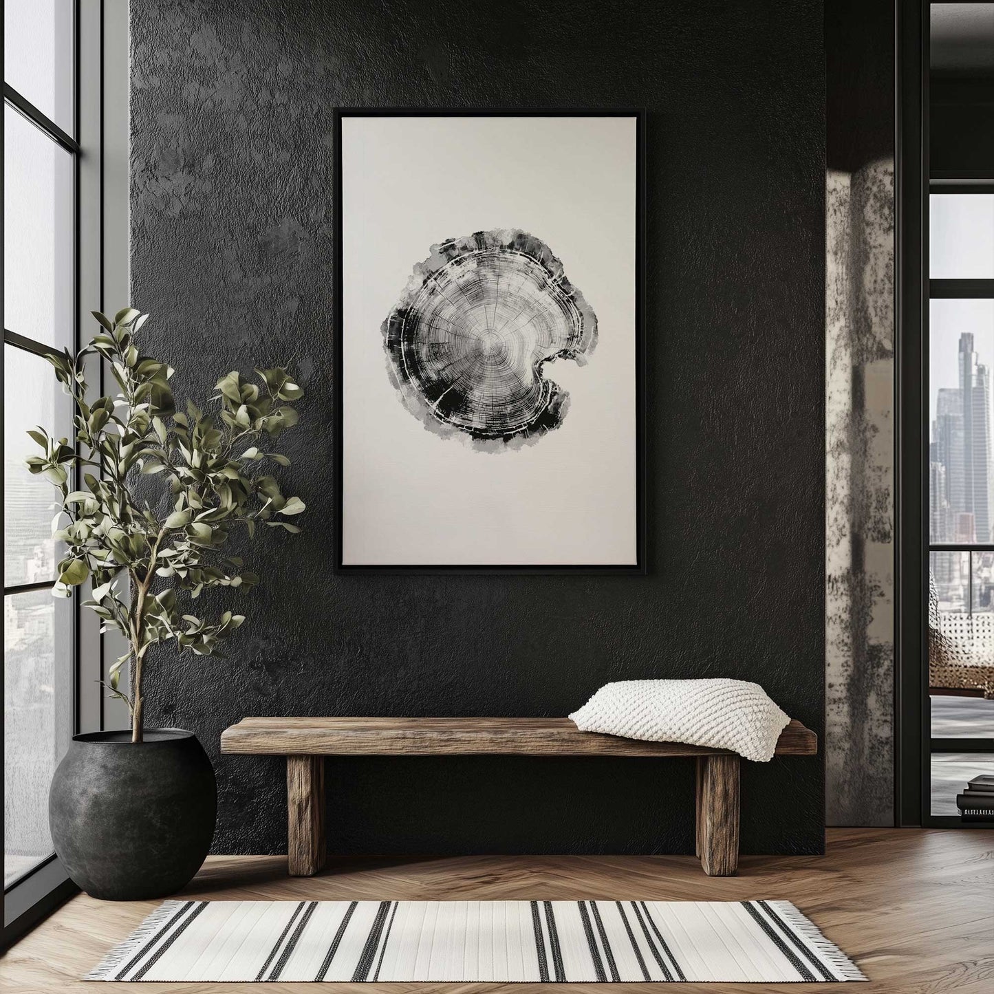 Picture of art in a room