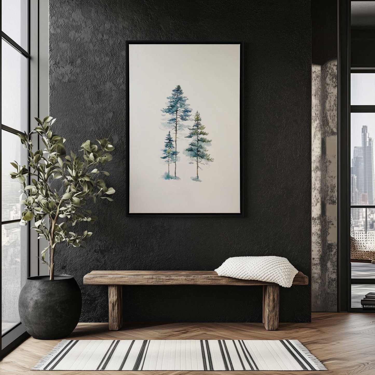 Picture of art in a room