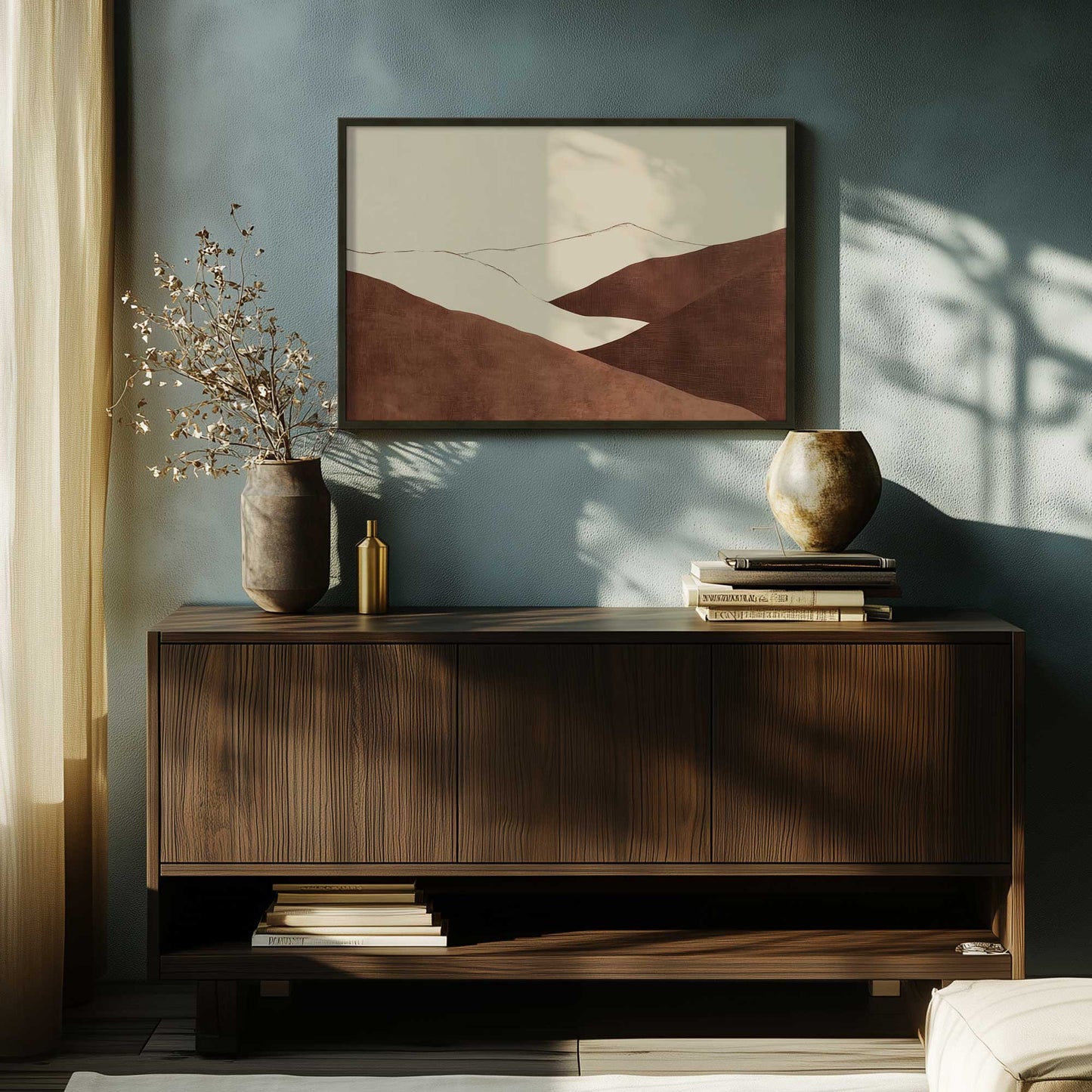 Picture of art in a room