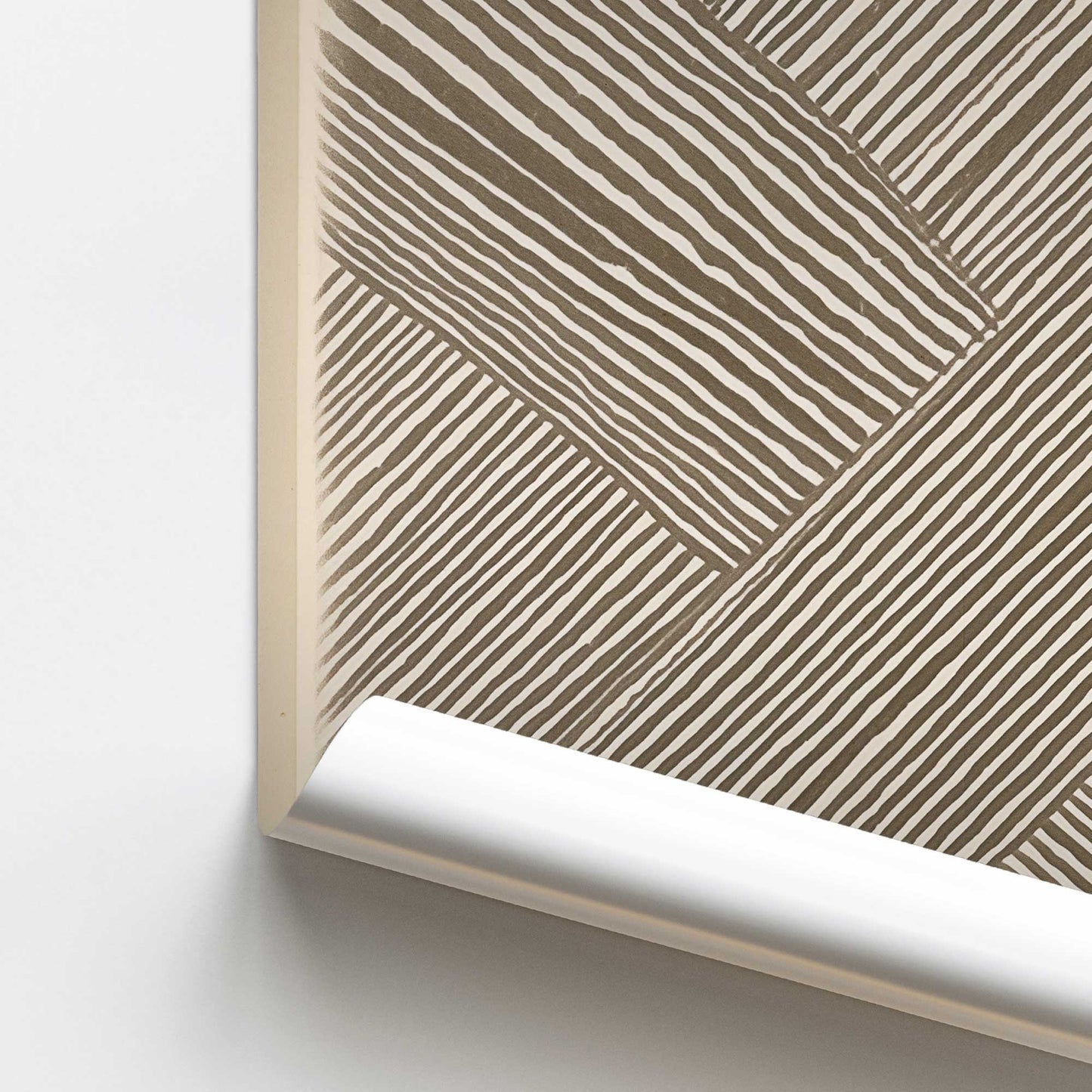 Modern Linear Illusion III Promotional Rolled Print