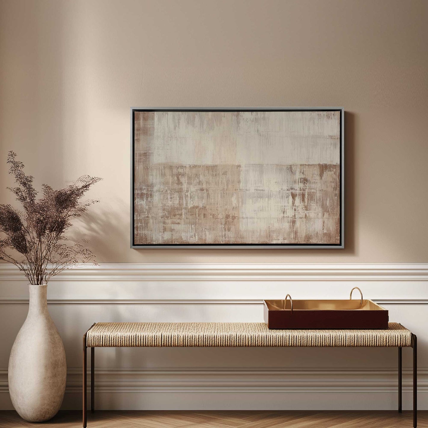 Picture of art in a room