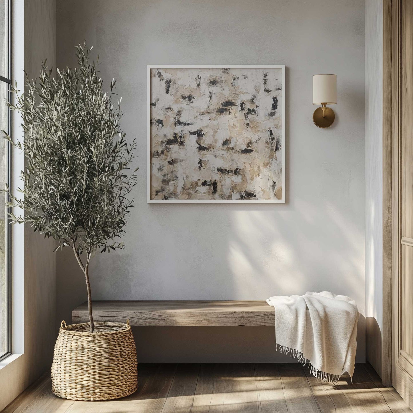 Picture of art in a room