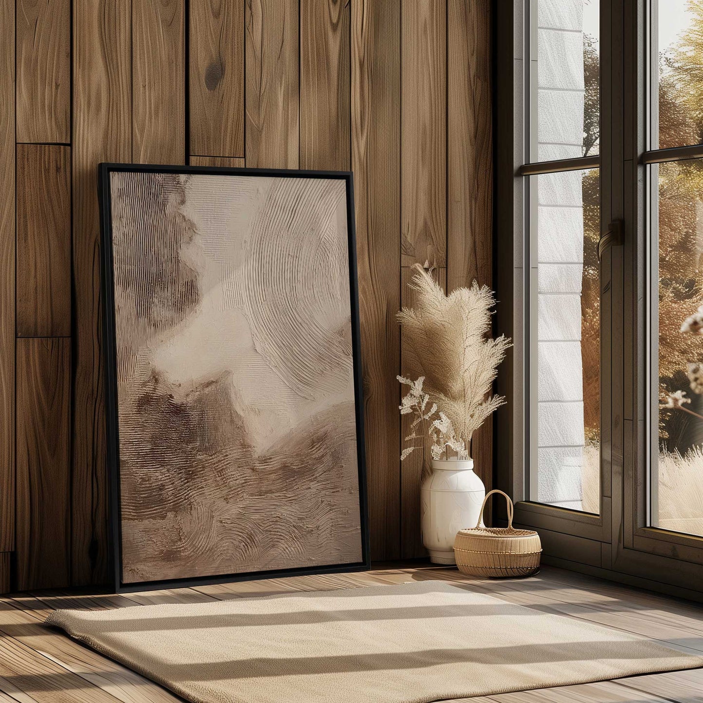 Picture of art in a room
