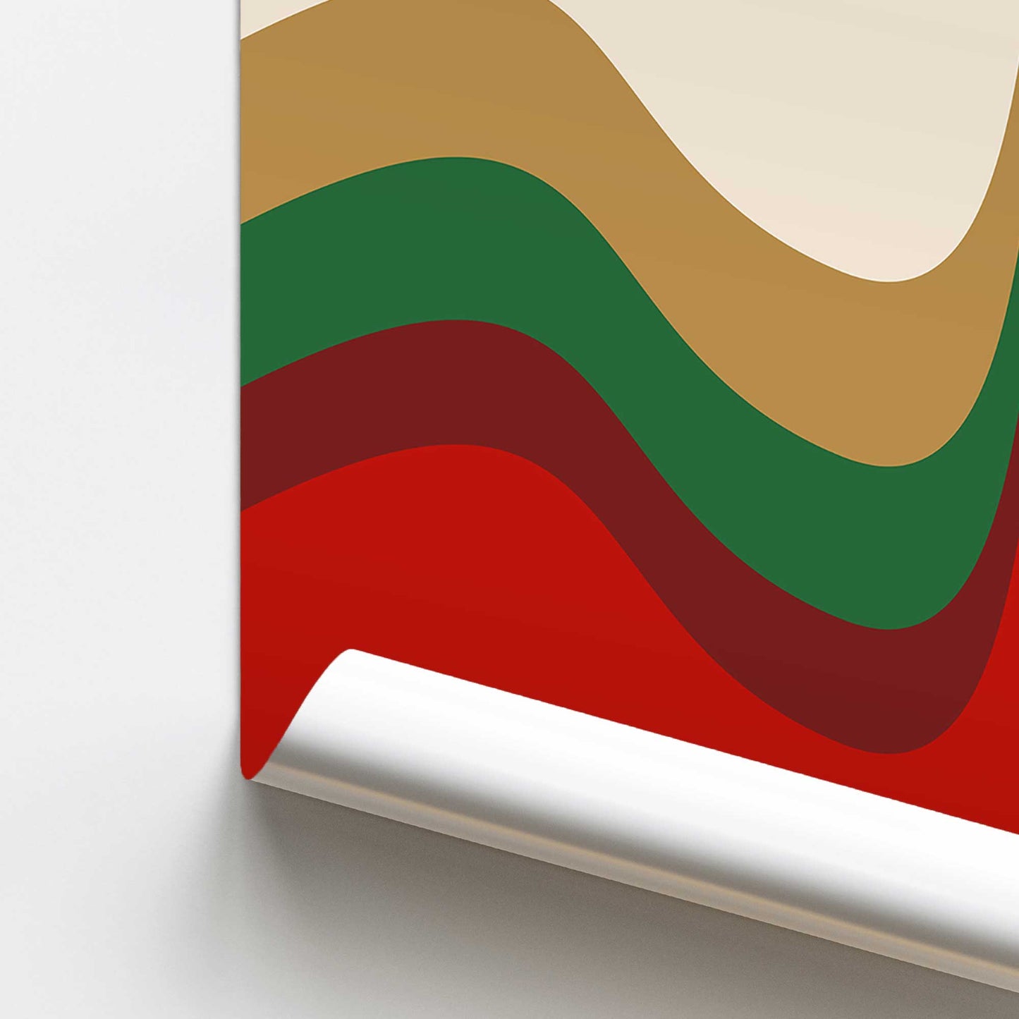 Bauhaus Retro Waves II Promotional Rolled Print
