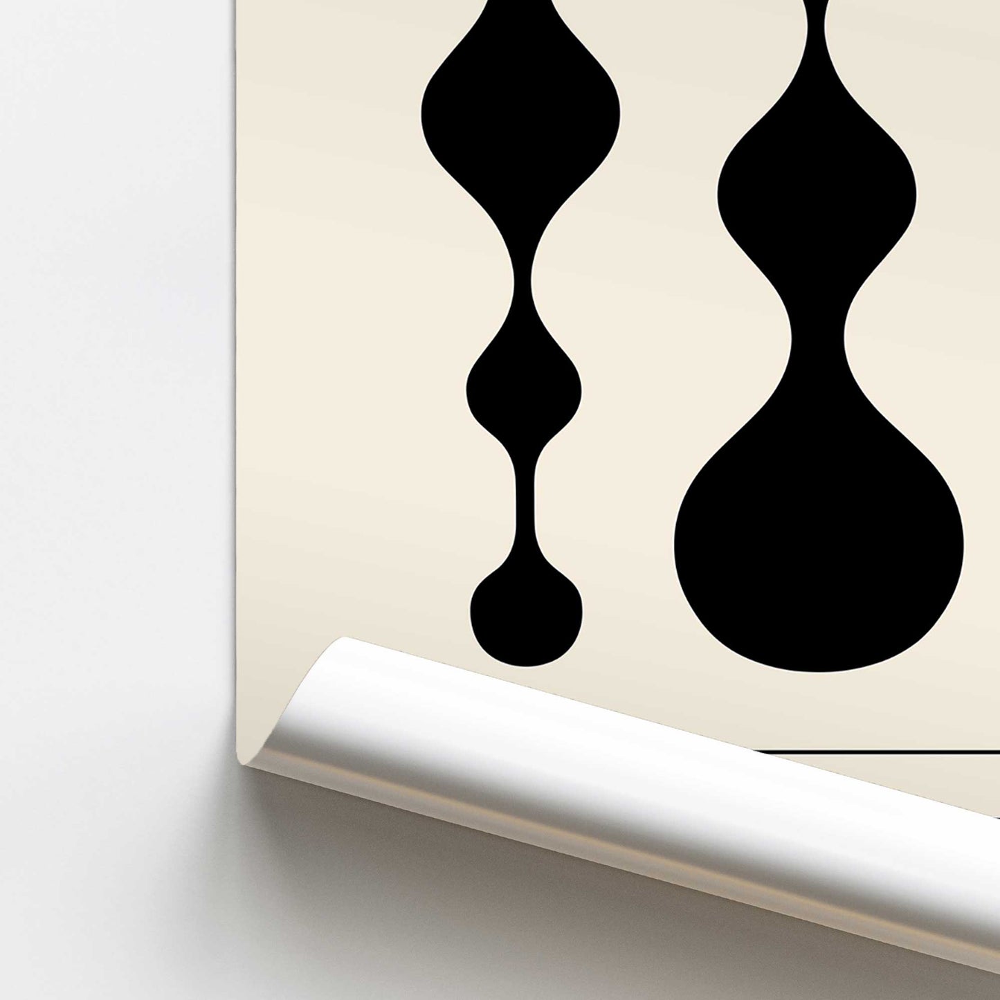 Bauhaus Liquid Geometry Promotional Rolled Print