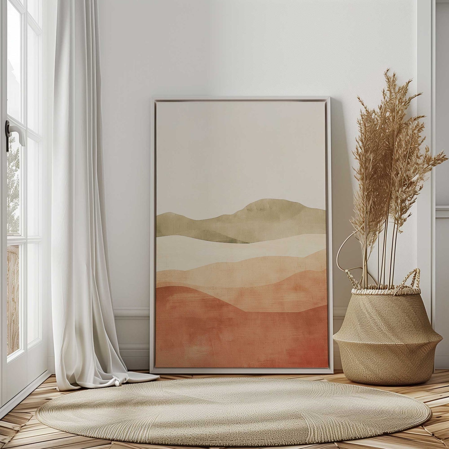 Picture of art in a room