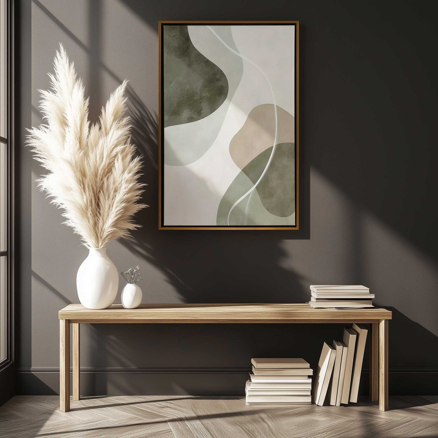 Picture of art in a room
