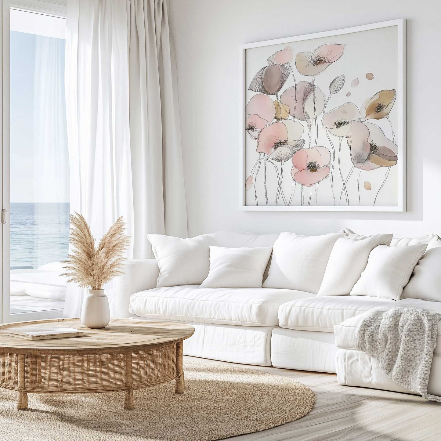 Picture of art in a room