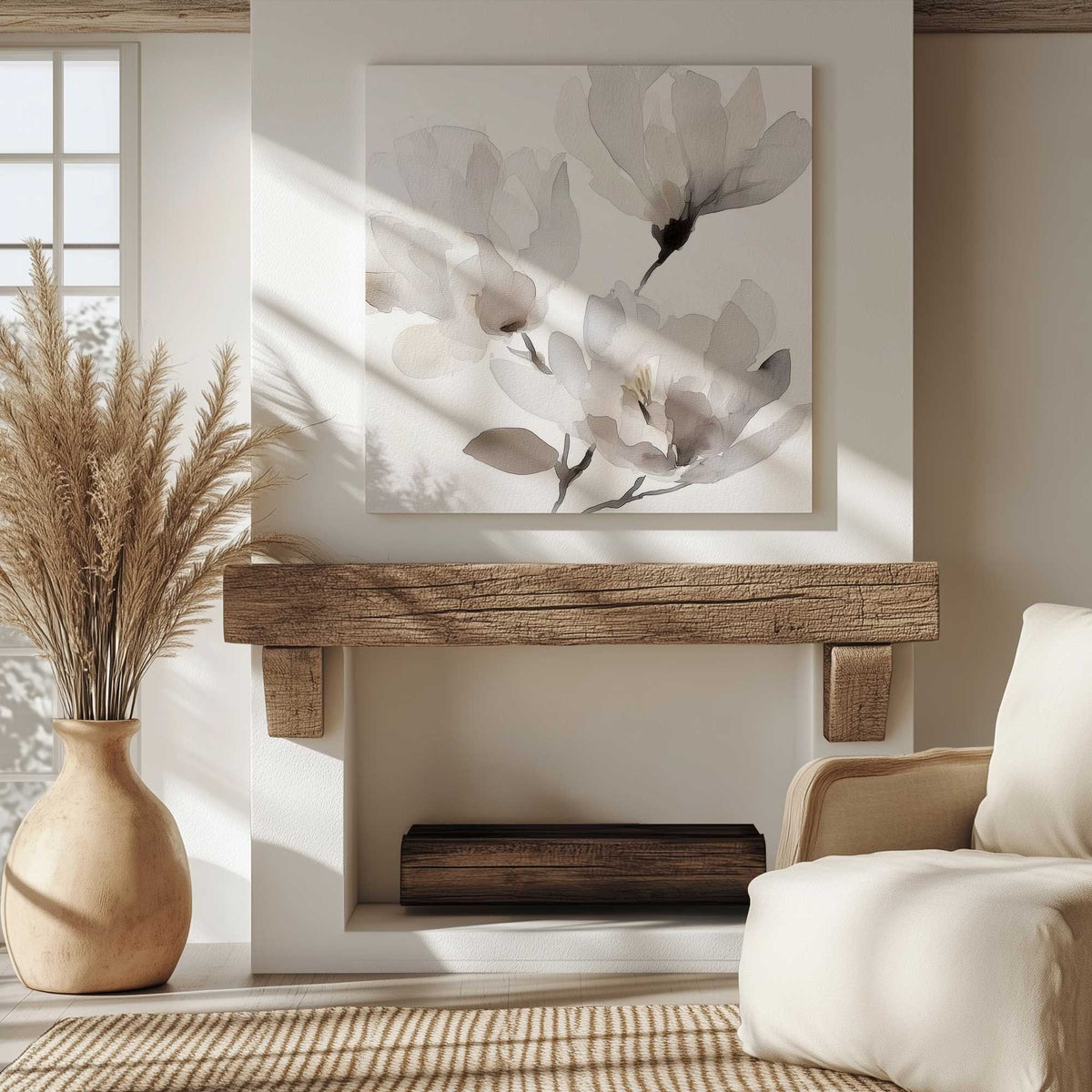Picture of art in a room