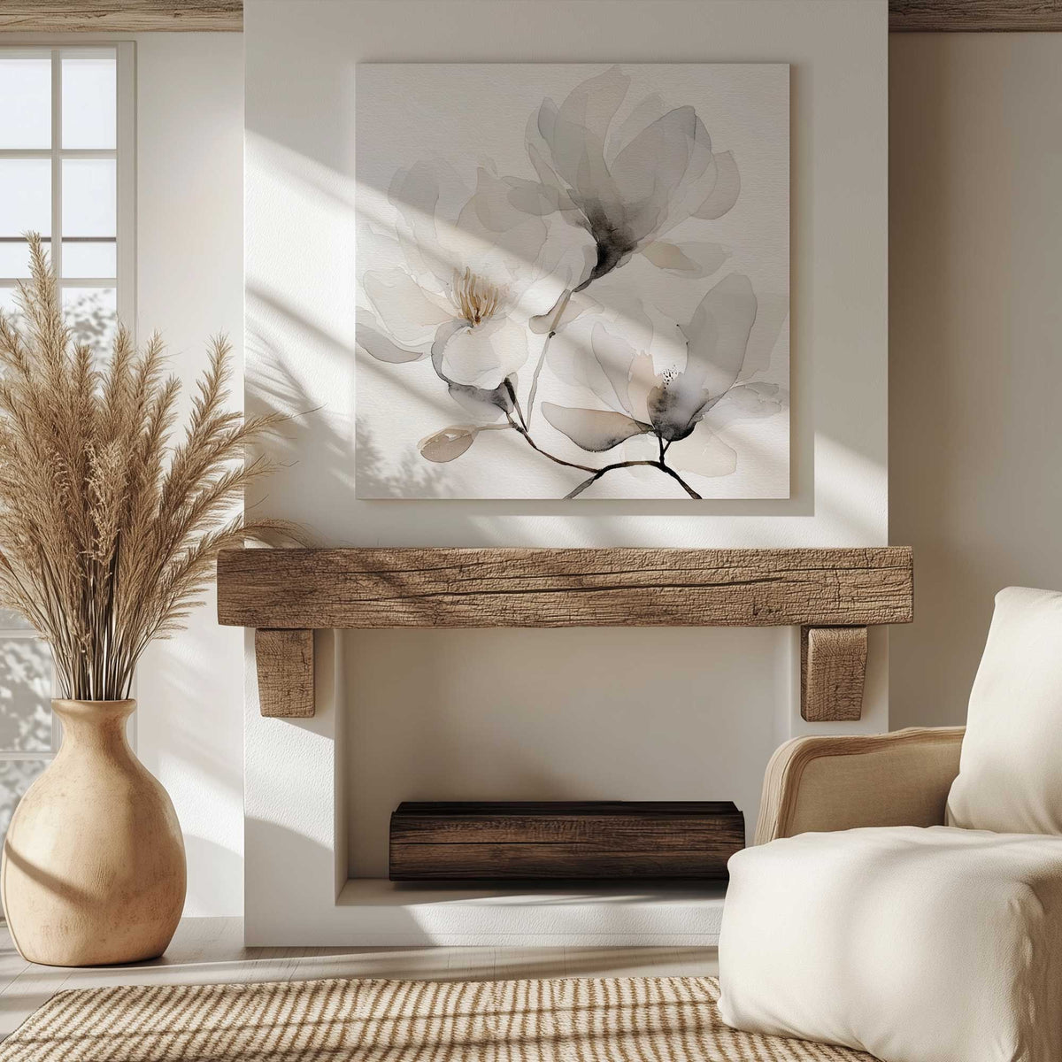 Picture of art in a room