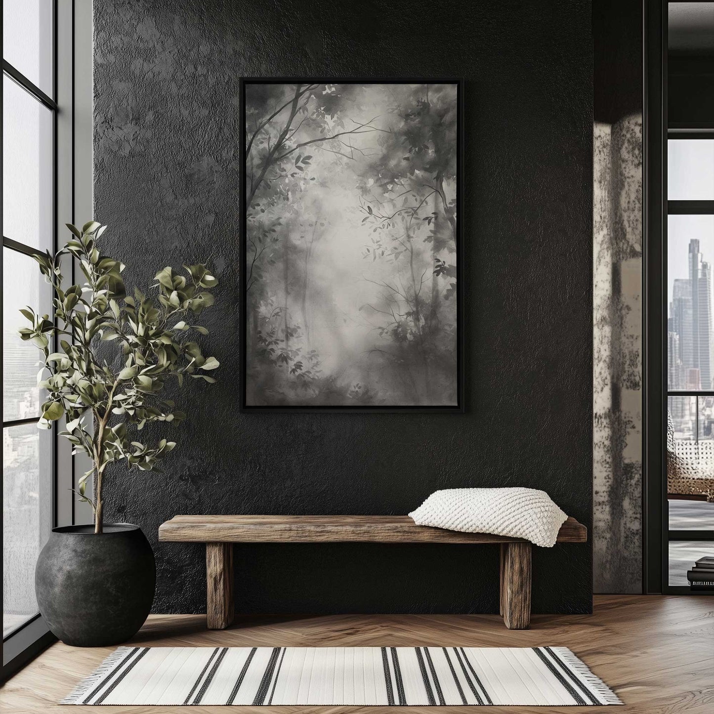 Picture of art in a room