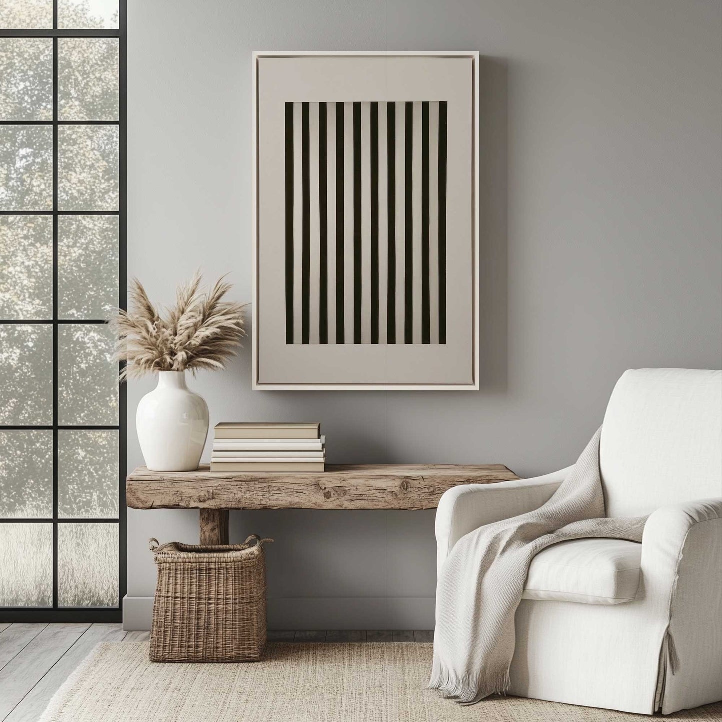 Picture of art in a room