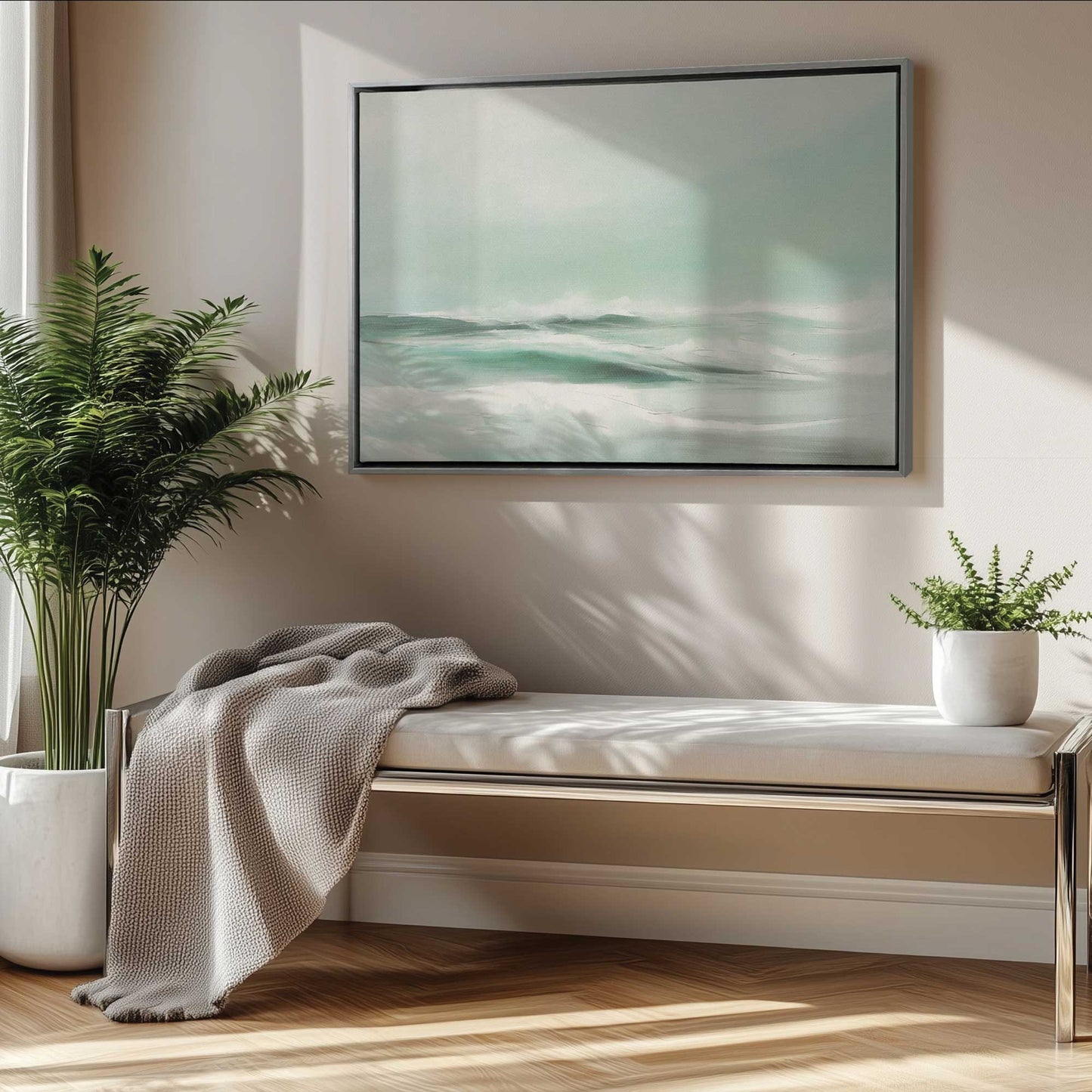 Picture of art in a room