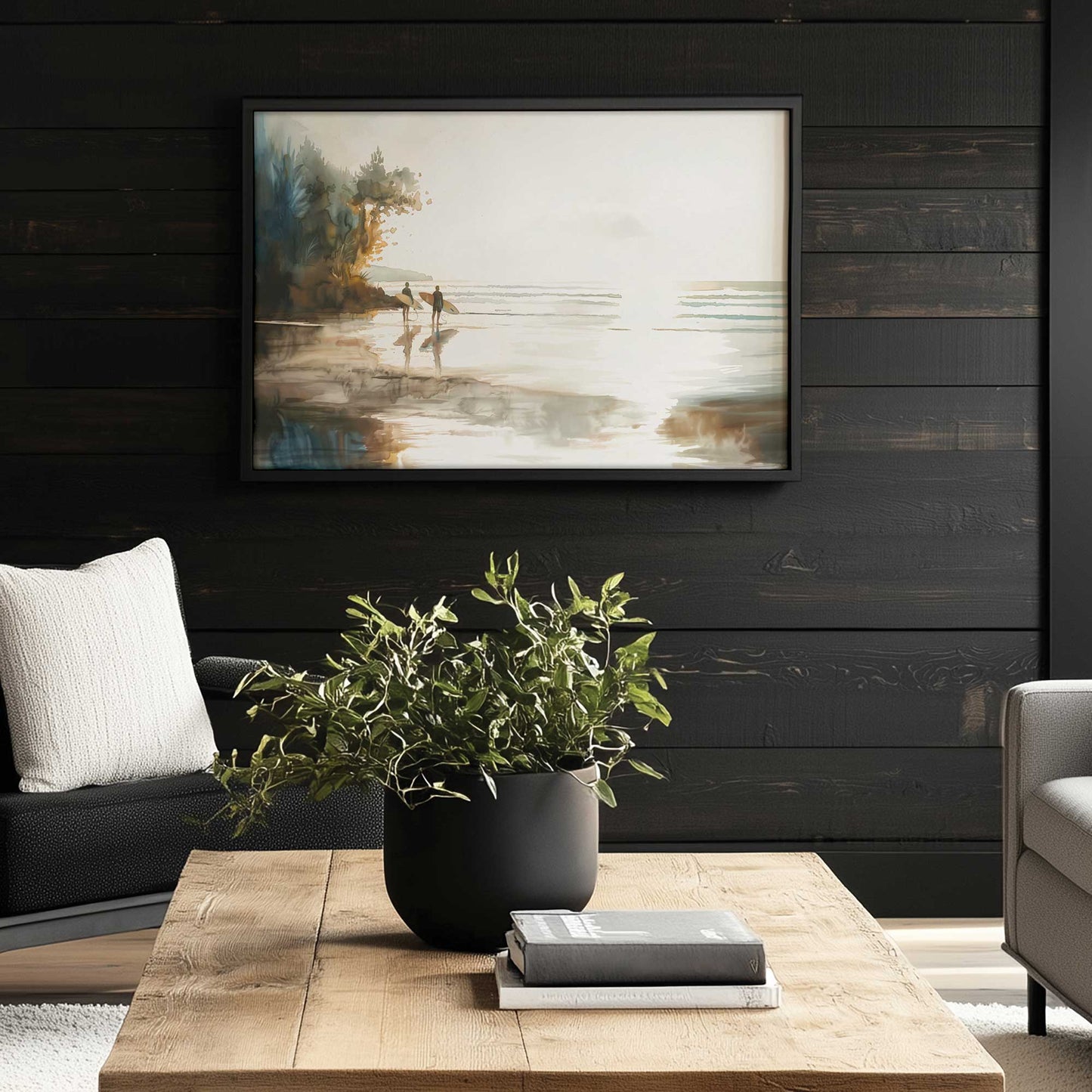 Picture of art in a room