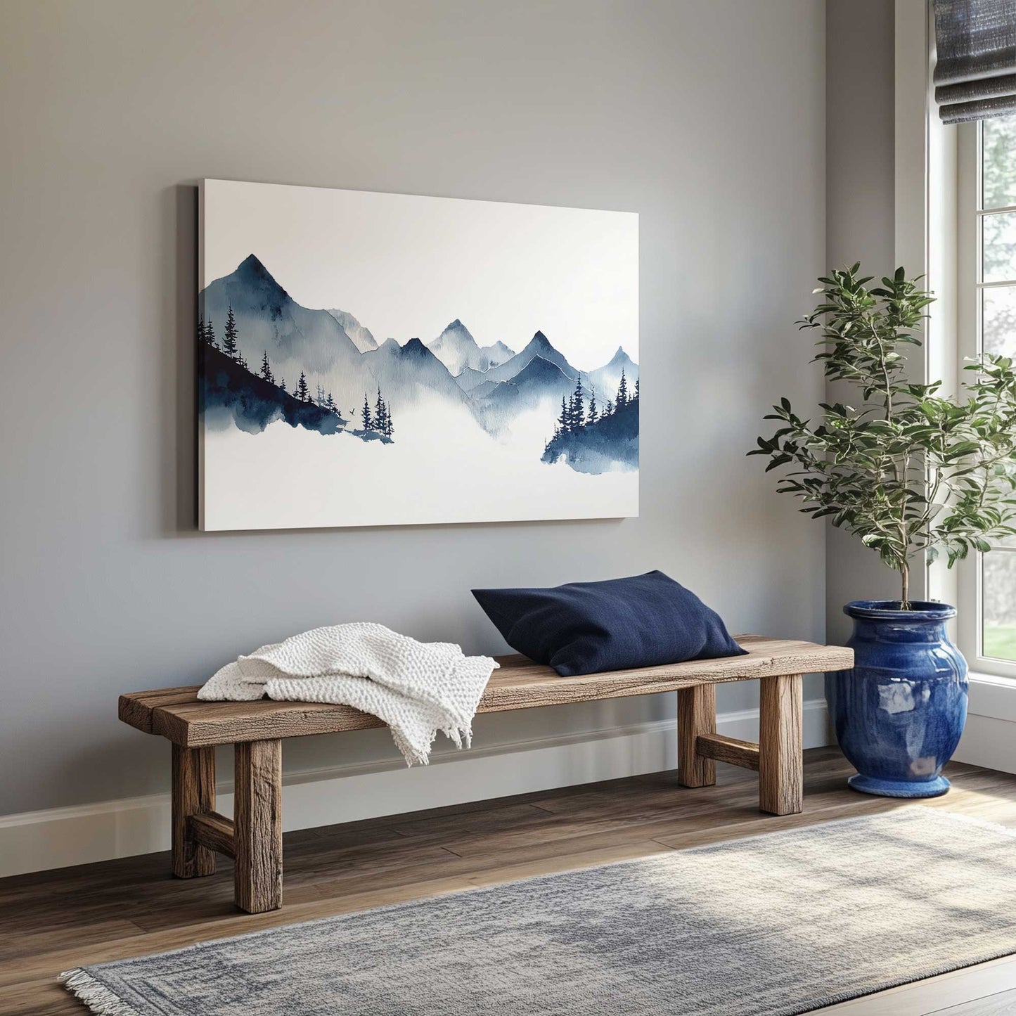Picture of art in a room