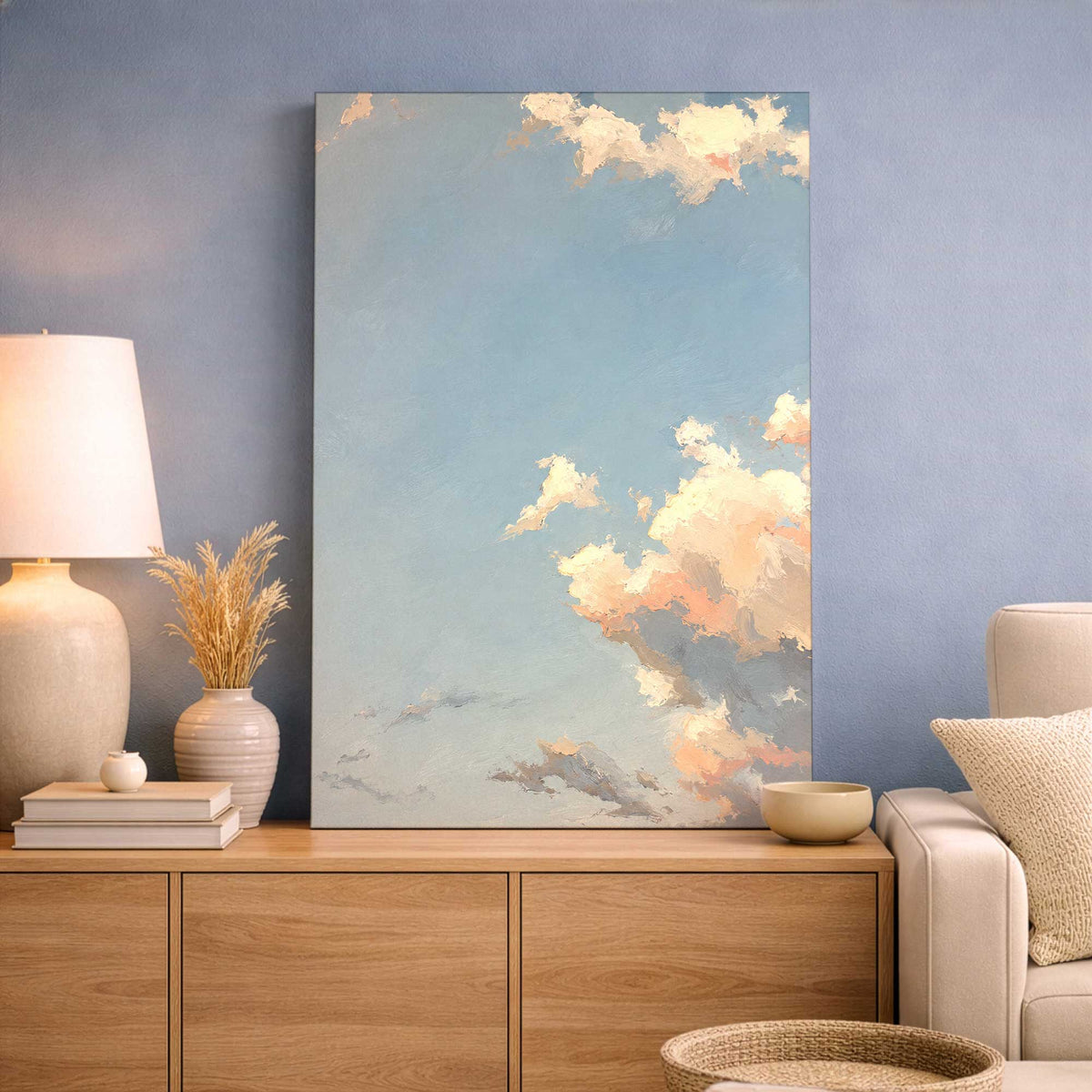 Picture of art in a room