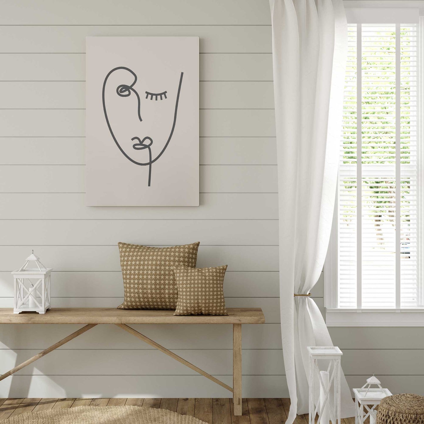 Depth & Movement II on Canvas