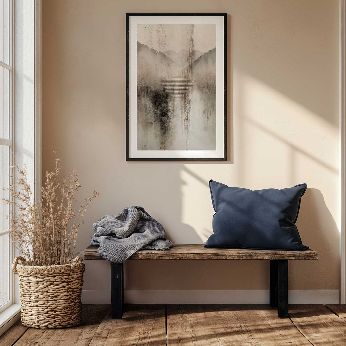 Picture of art in a room