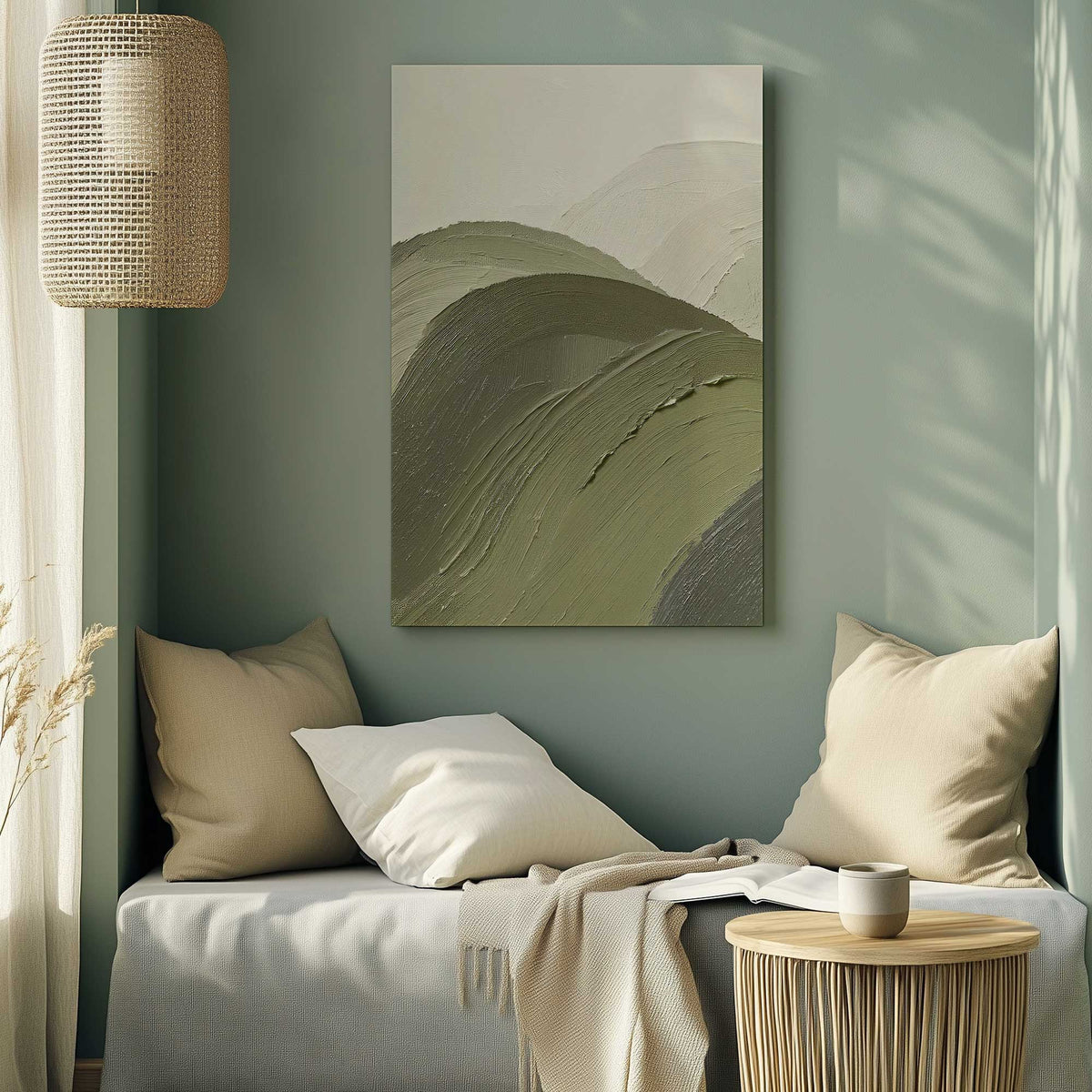Picture of art in a room