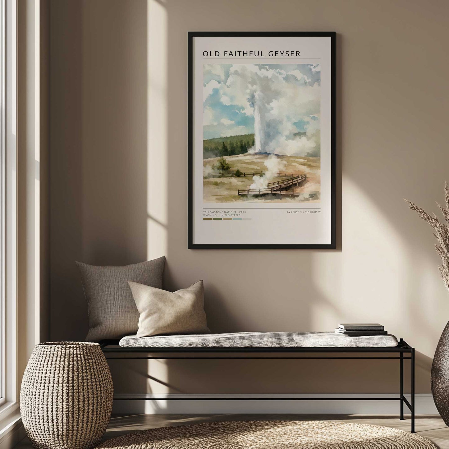 Picture of art in a room